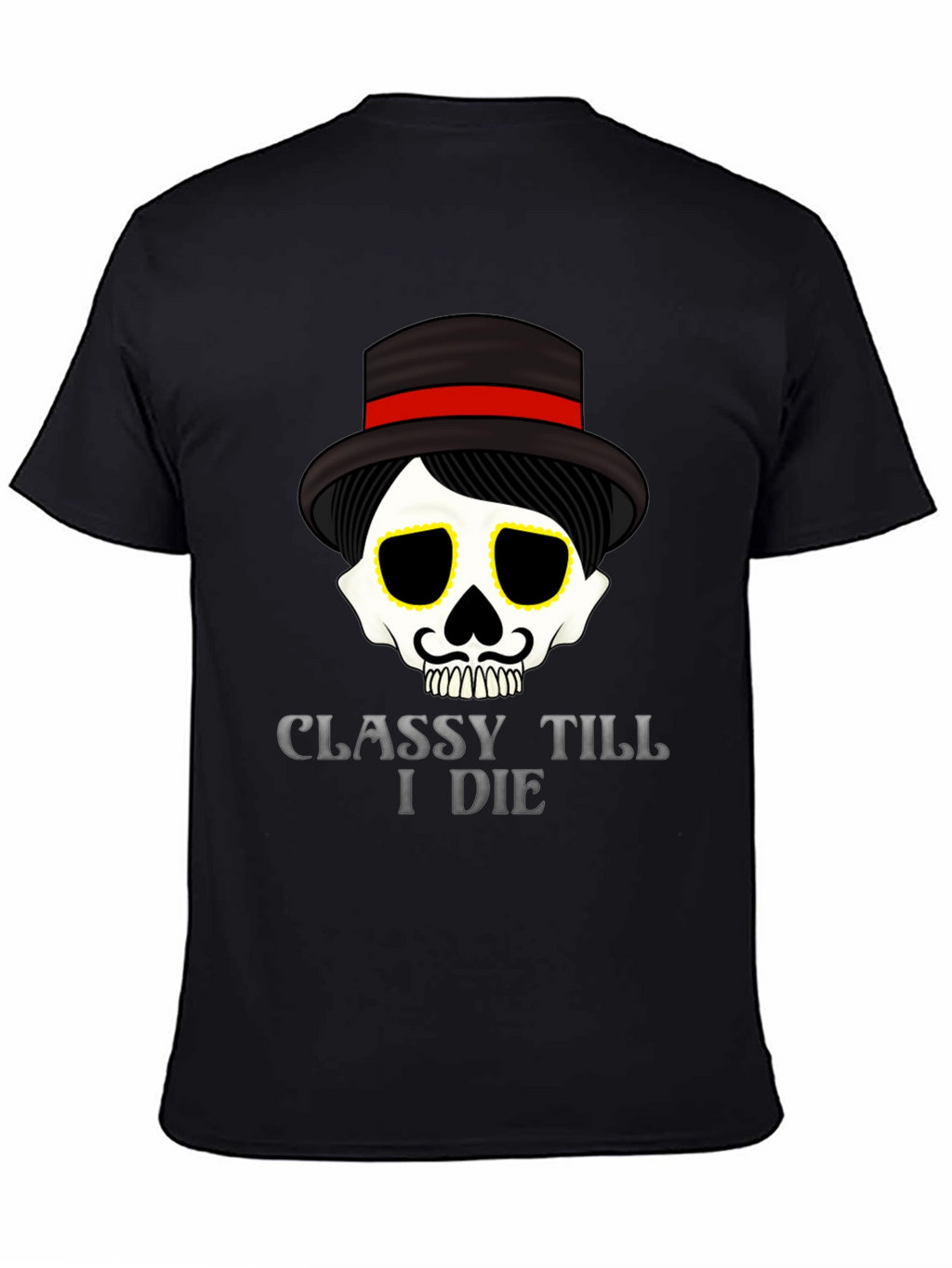 Classy Till I Die Graphic Tee - Black