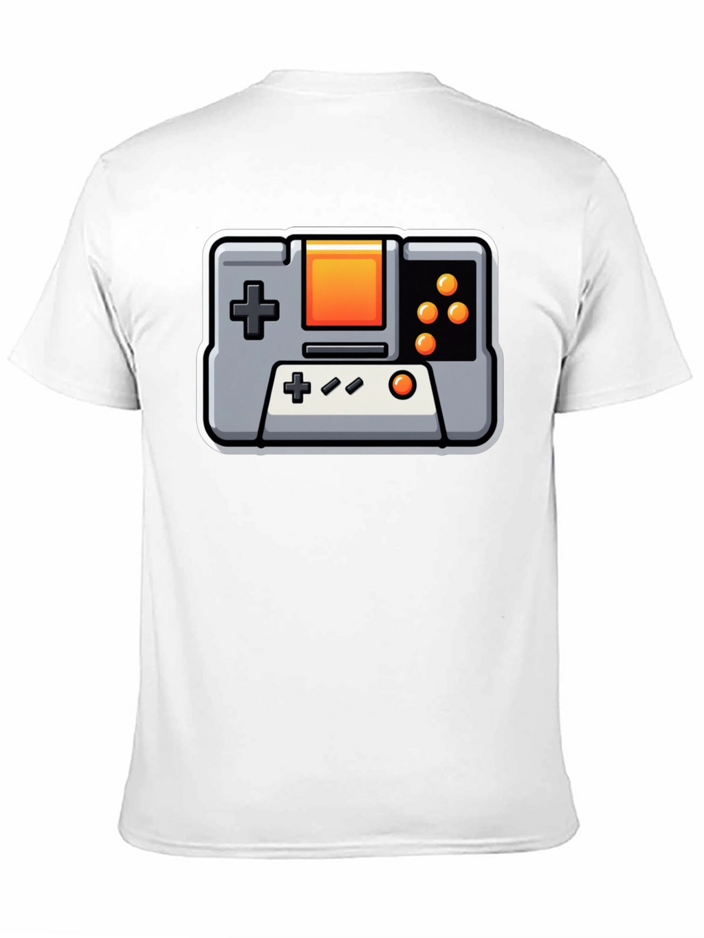 Retro Gaming T-Shirt - Black Controller Design