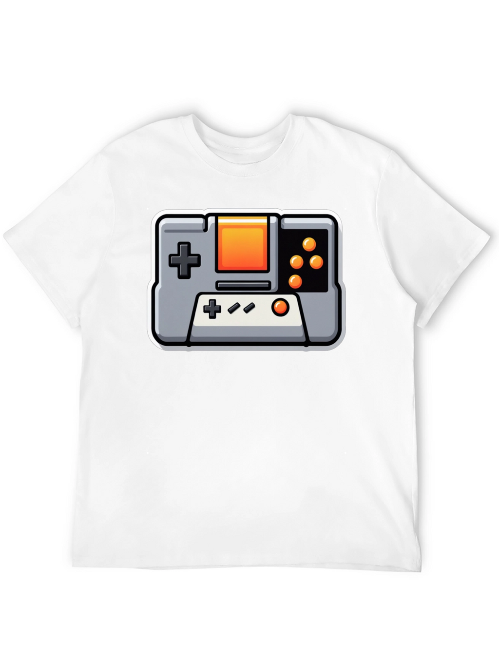 Retro Gaming T-Shirt - Black Controller Design