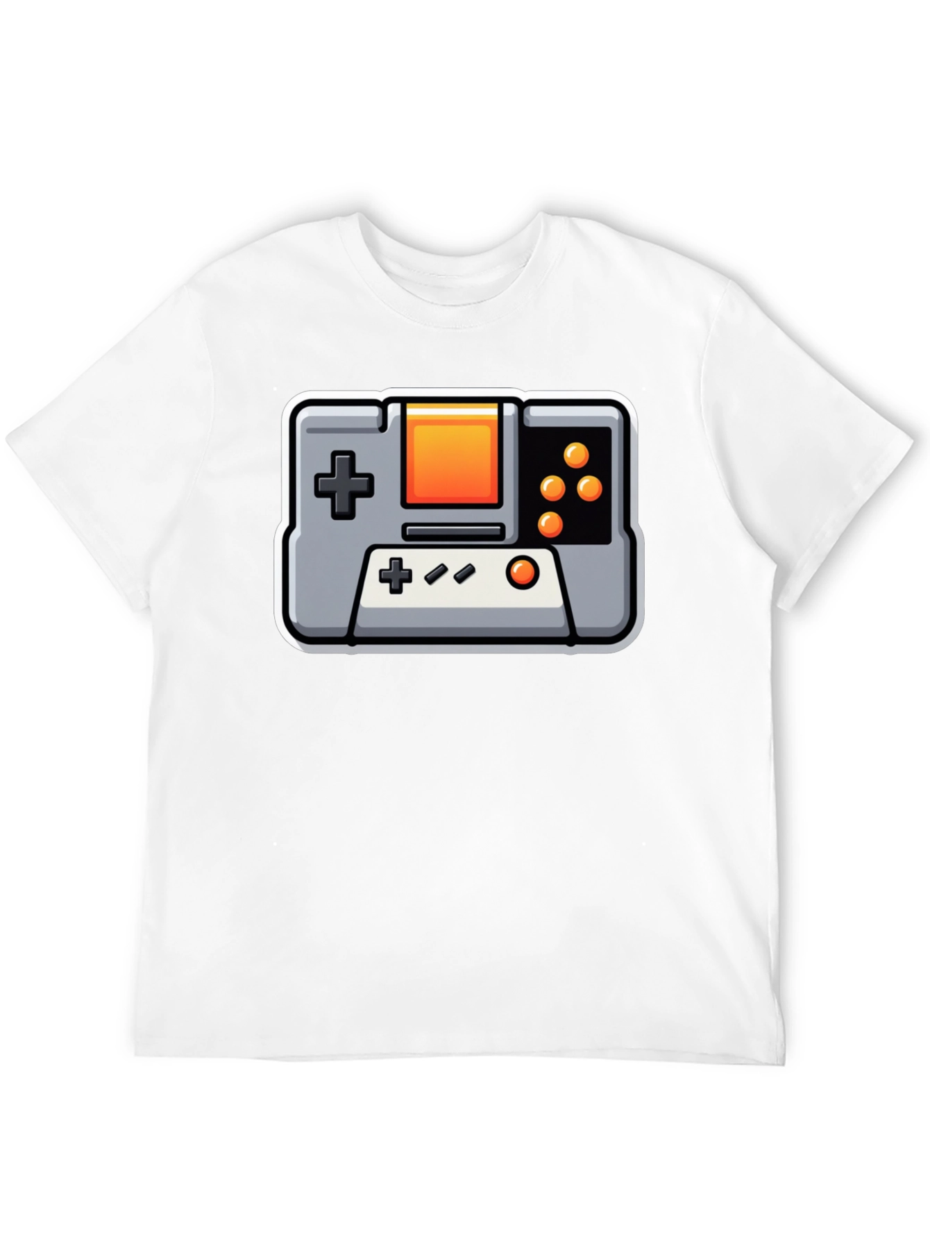 Retro Gaming T-Shirt - Black Controller Design