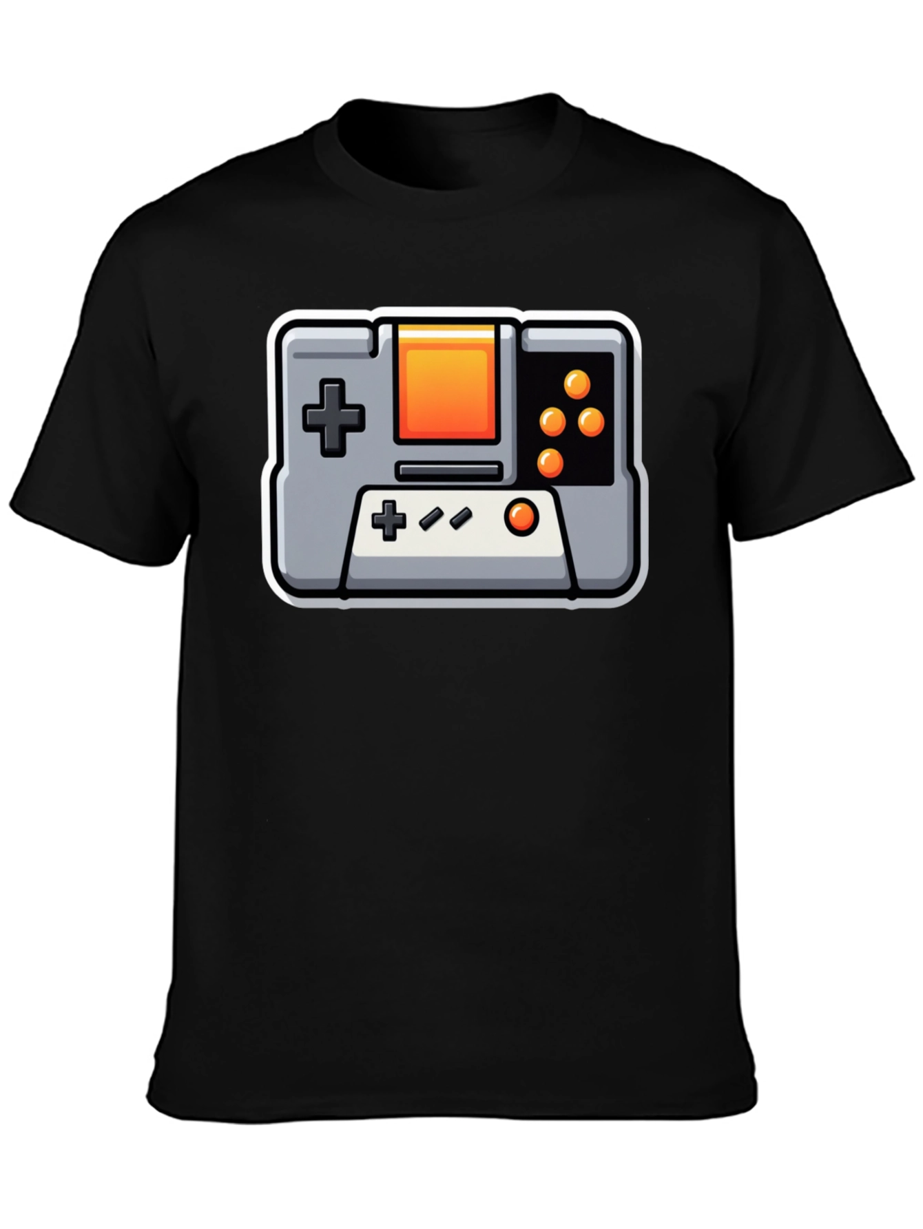 Retro Gaming T-Shirt - Black Controller Design