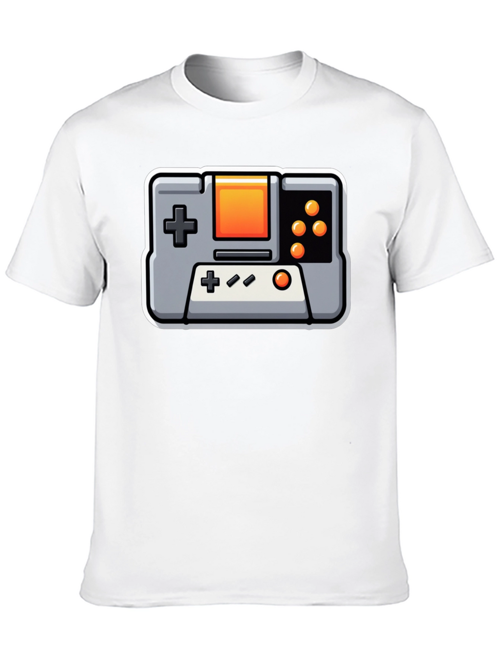 Retro Gaming T-Shirt - Black Controller Design