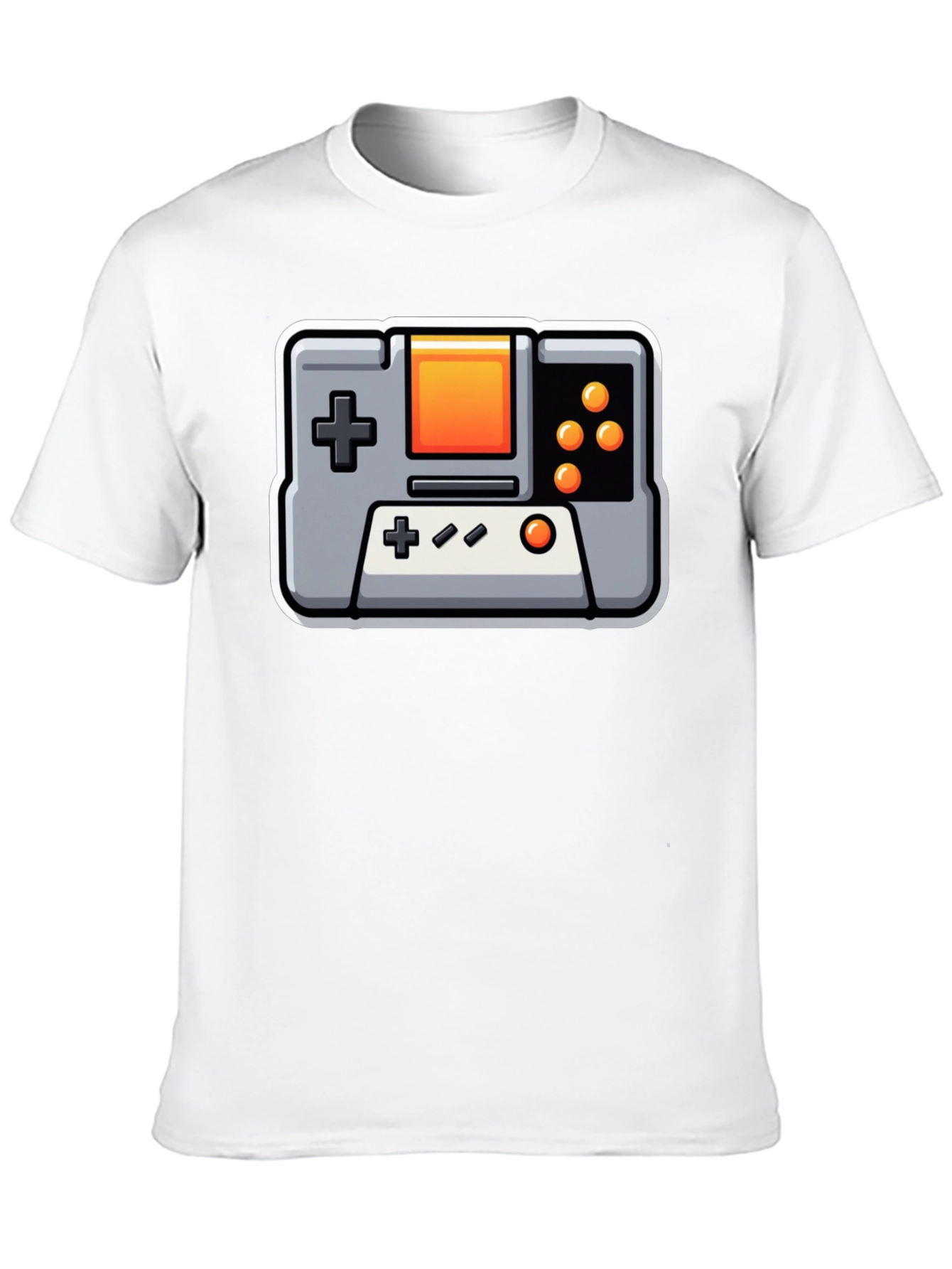 Retro Gaming T-Shirt - Black Controller Design