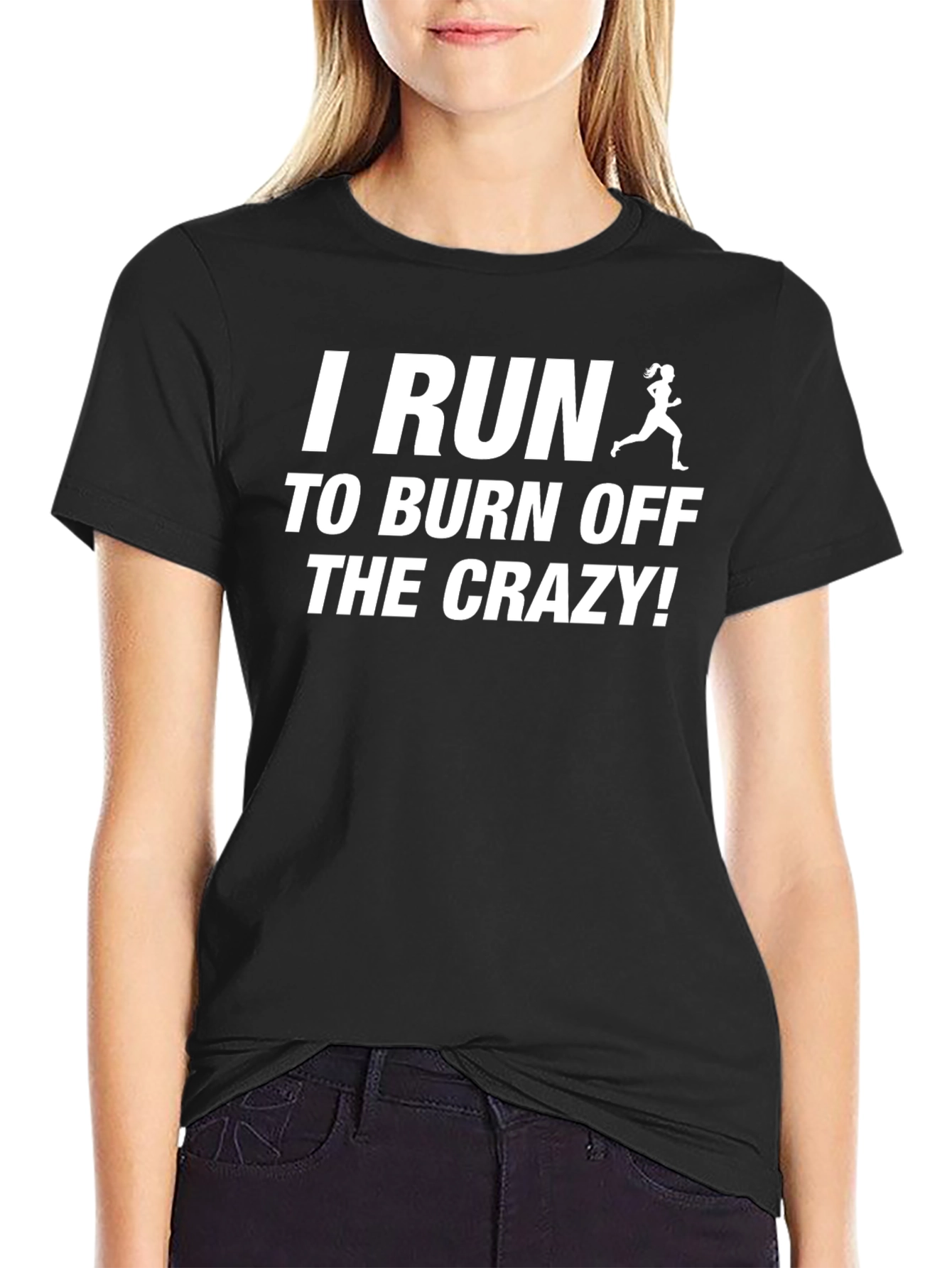 I Run to Burn Off the Crazy T-Shirt