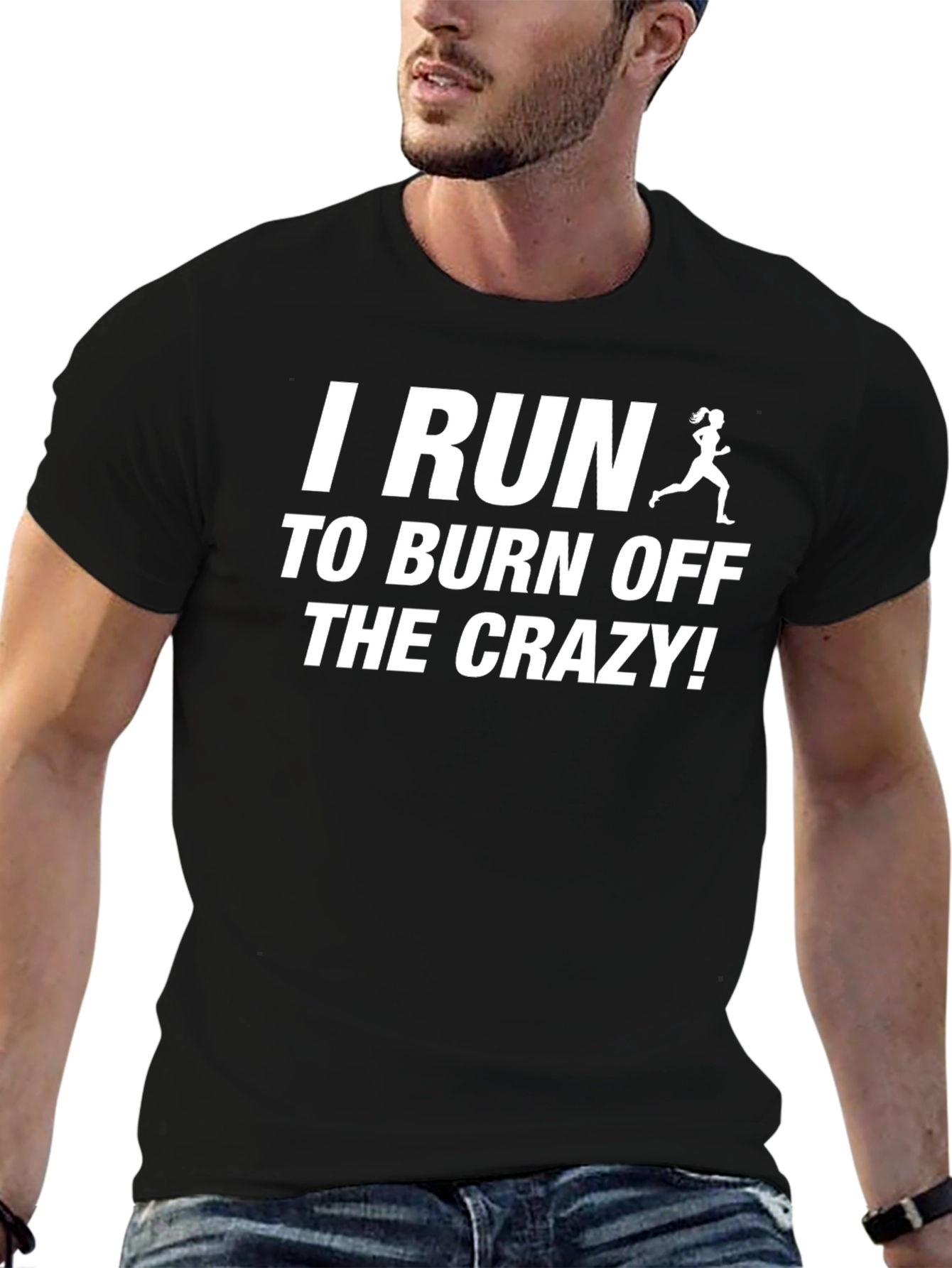 I Run to Burn Off the Crazy T-Shirt