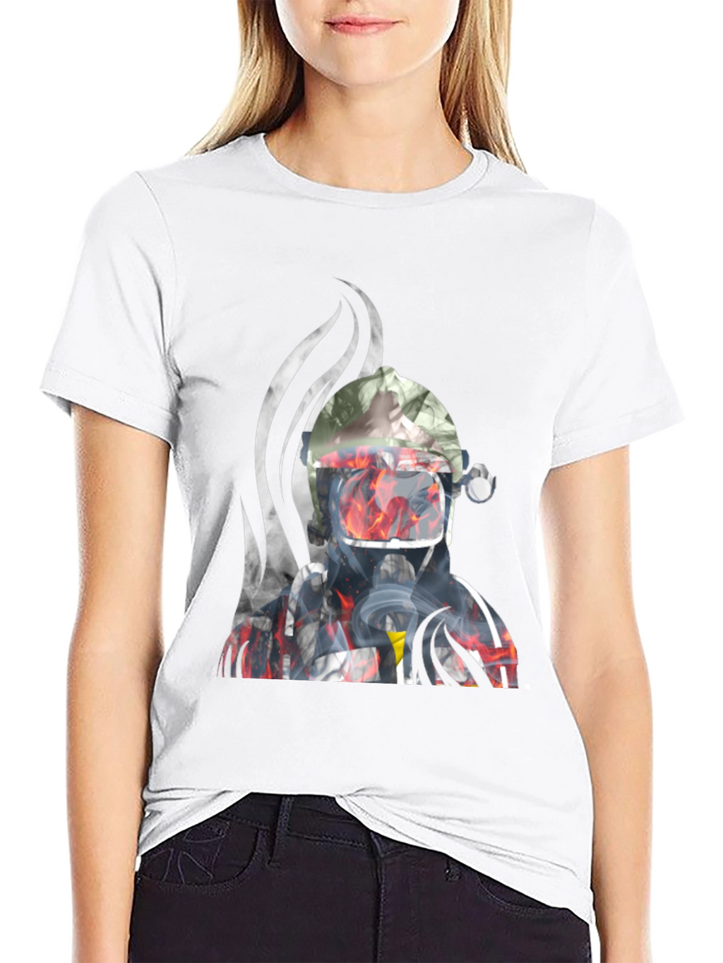 Firefighter T-Shirt - Unique Graphic Tee