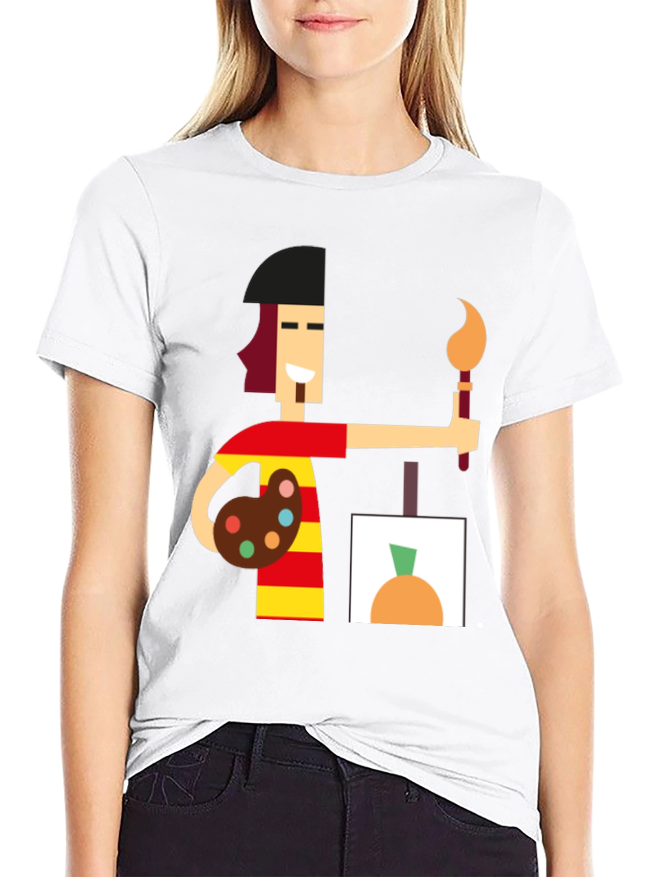 Artist Graphic T-Shirt - Creative Design