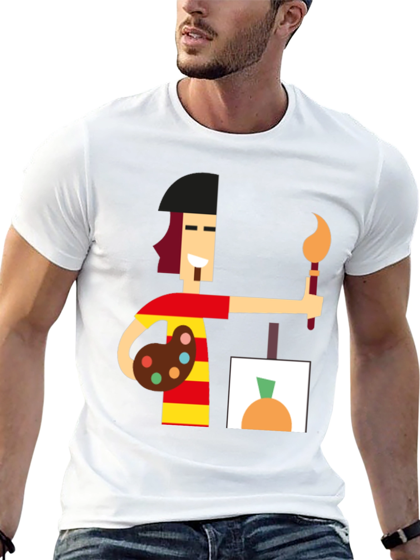 Artist Graphic T-Shirt - Creative Design