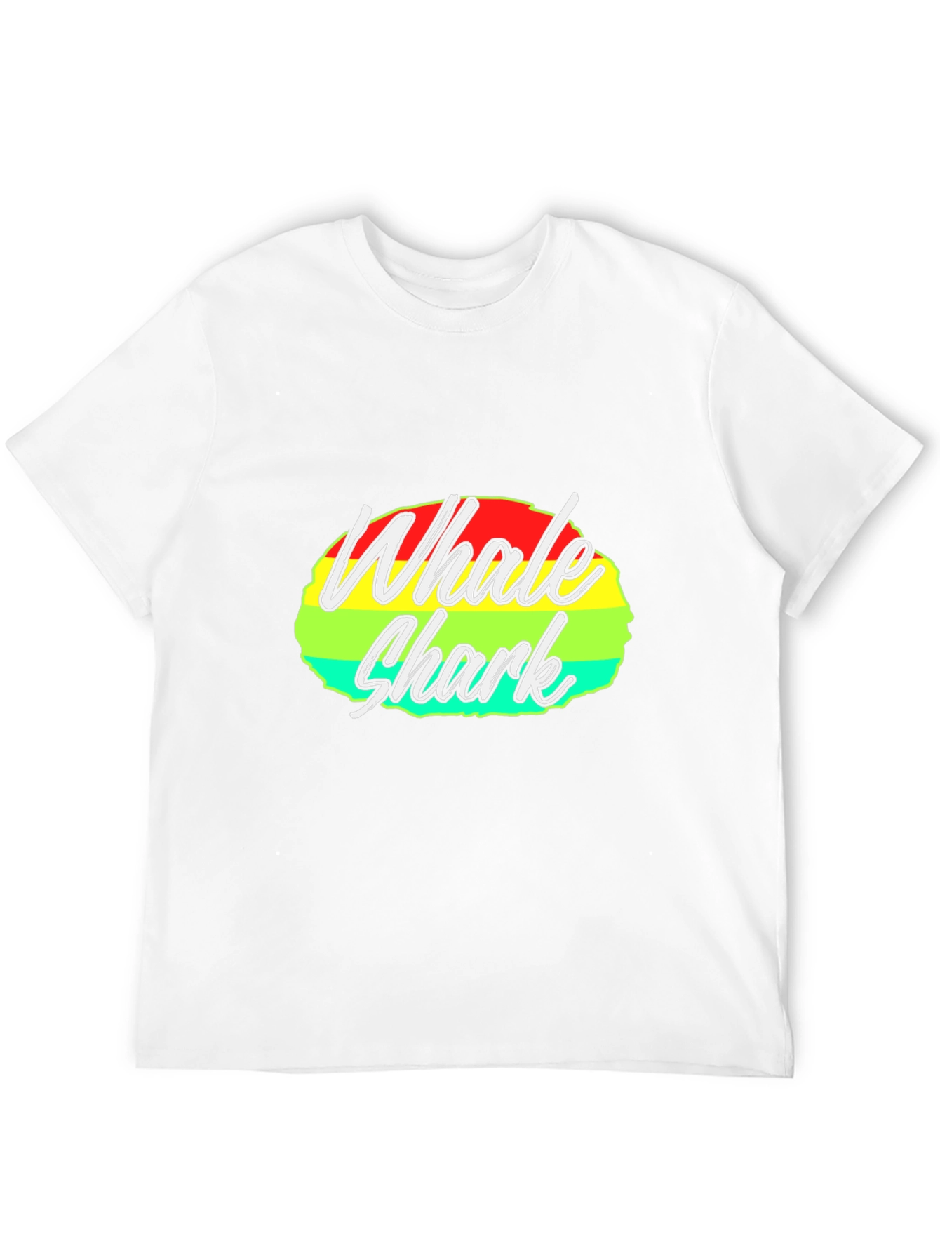 Whale Shark Graphic Tee - Black Cotton T-Shirt