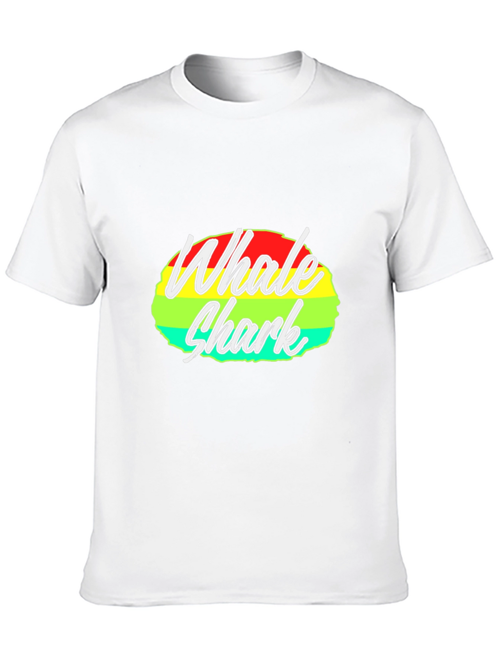 Whale Shark Graphic Tee - Black Cotton T-Shirt