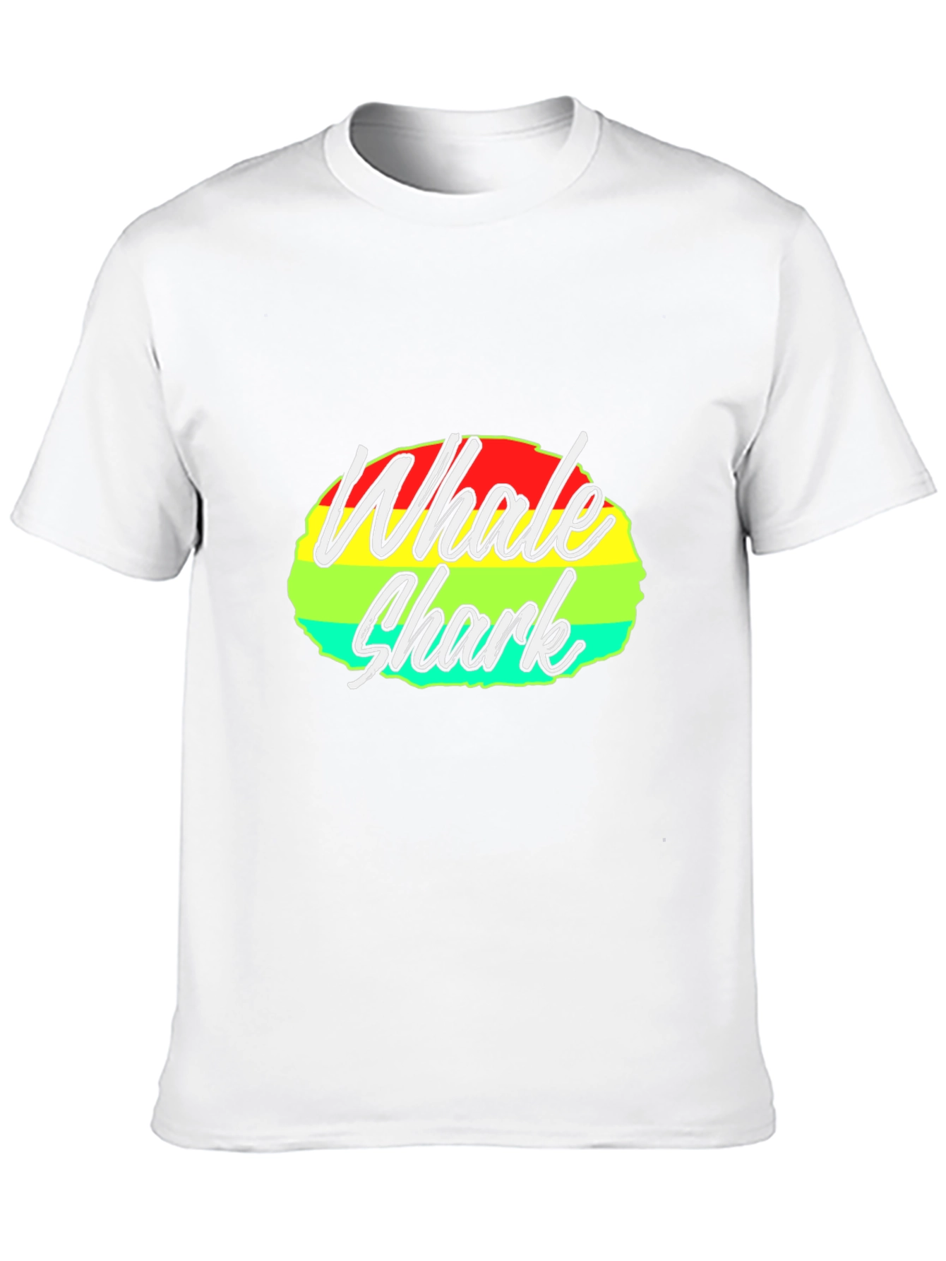 Whale Shark Graphic Tee - Black Cotton T-Shirt