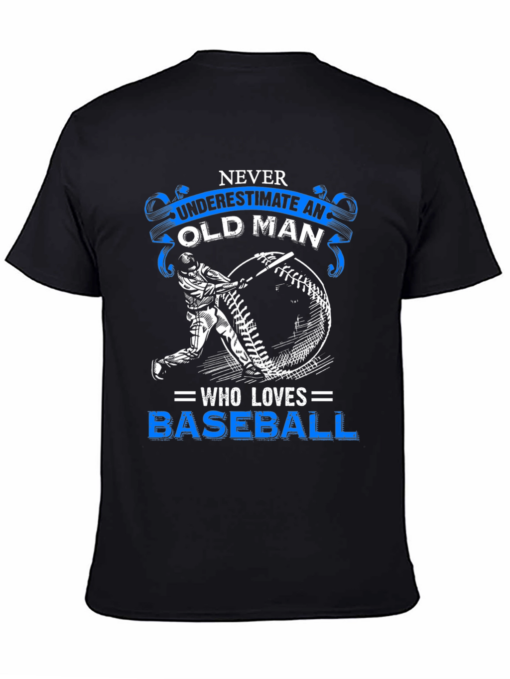 Baseball Old Man T-Shirt