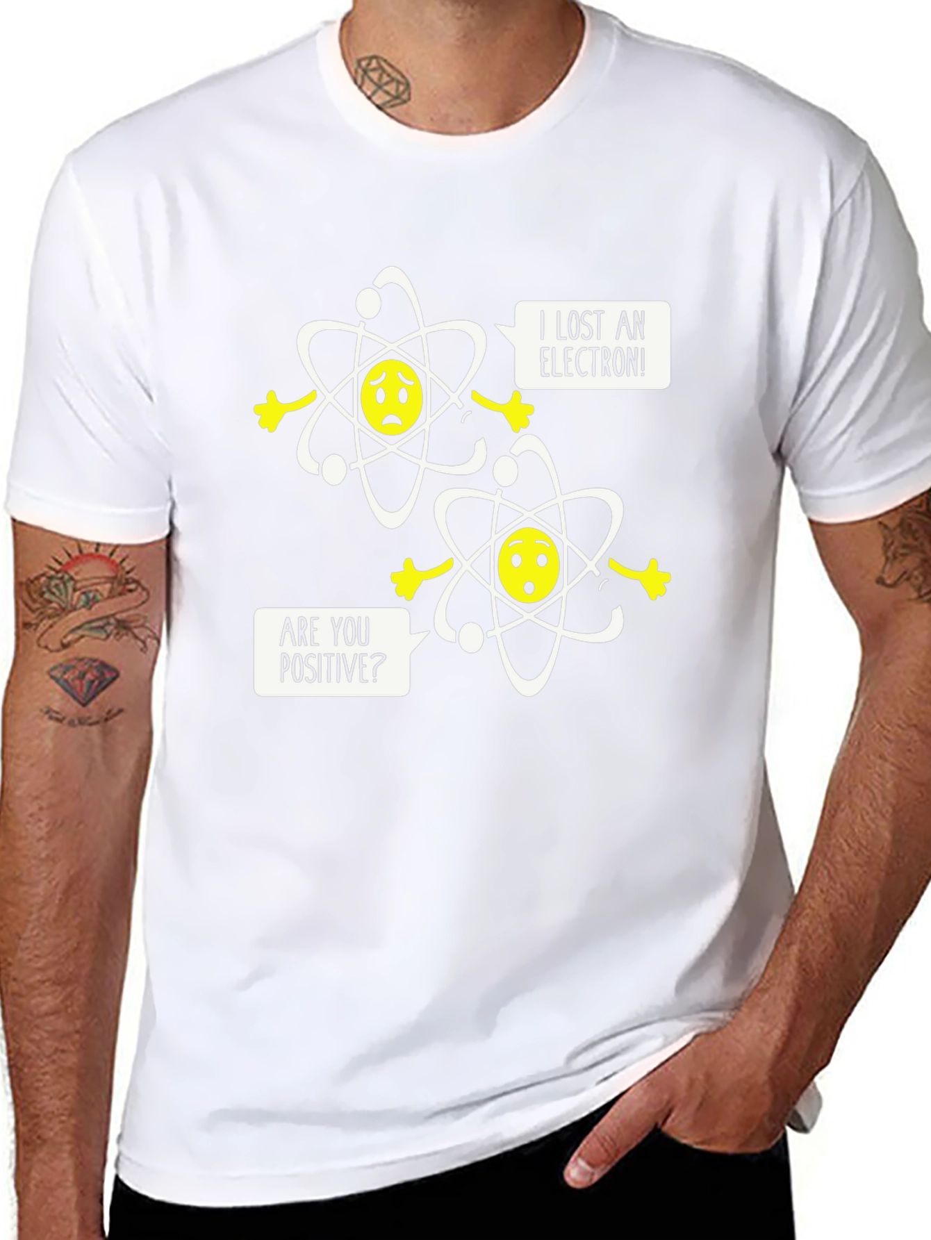 Funny Science T-Shirt - I Lost An Electron