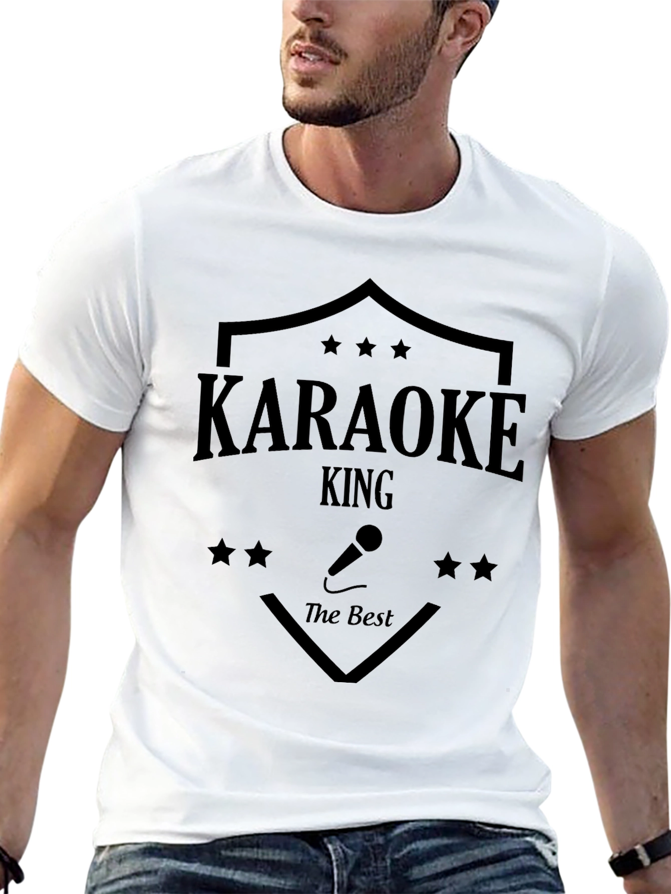 Karaoke King T-Shirt - Sing Your Heart Out!