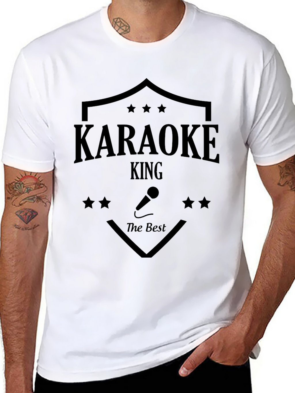 Karaoke King T-Shirt - Sing Your Heart Out!