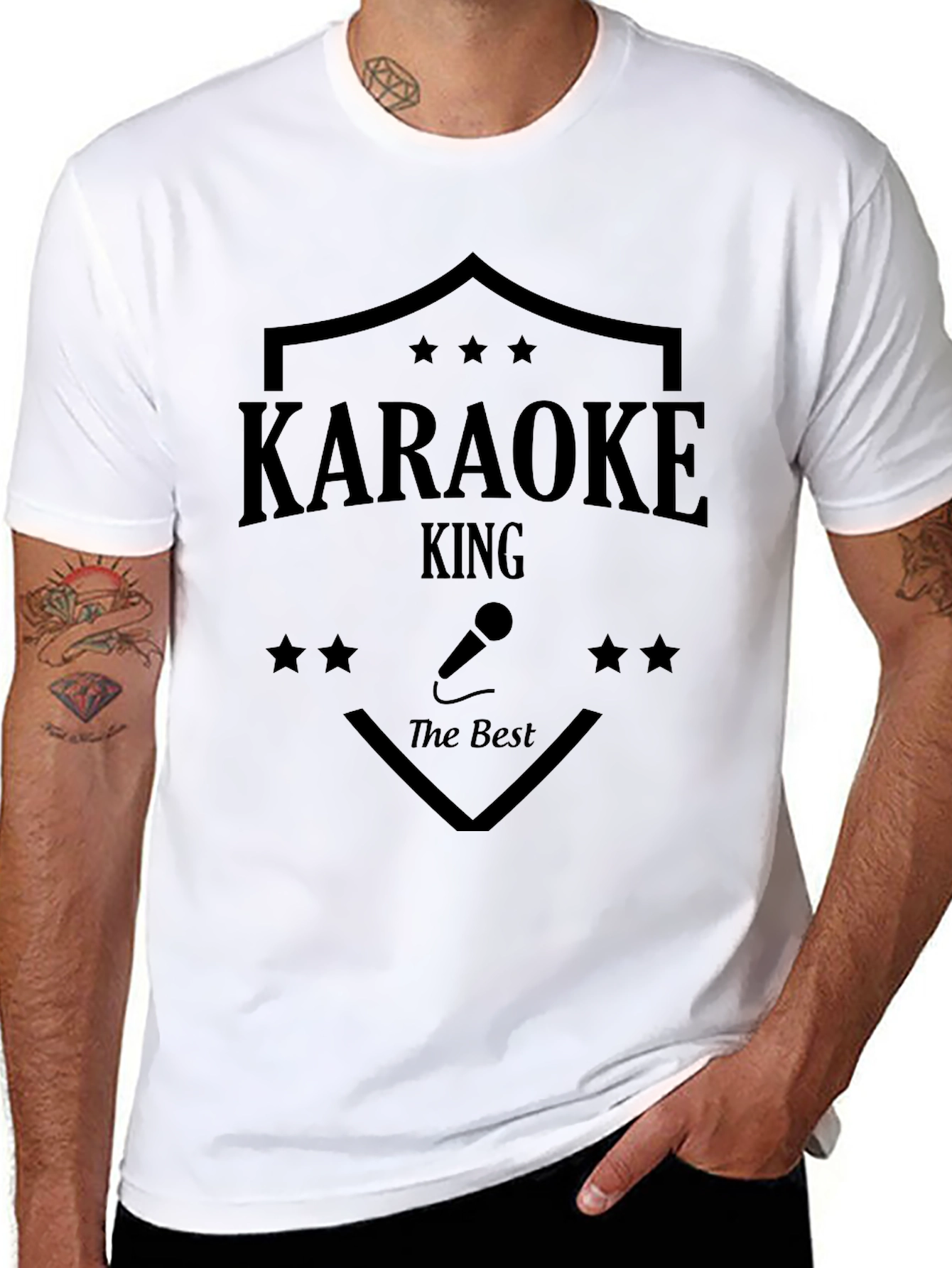 Karaoke King T-Shirt - Sing Your Heart Out!