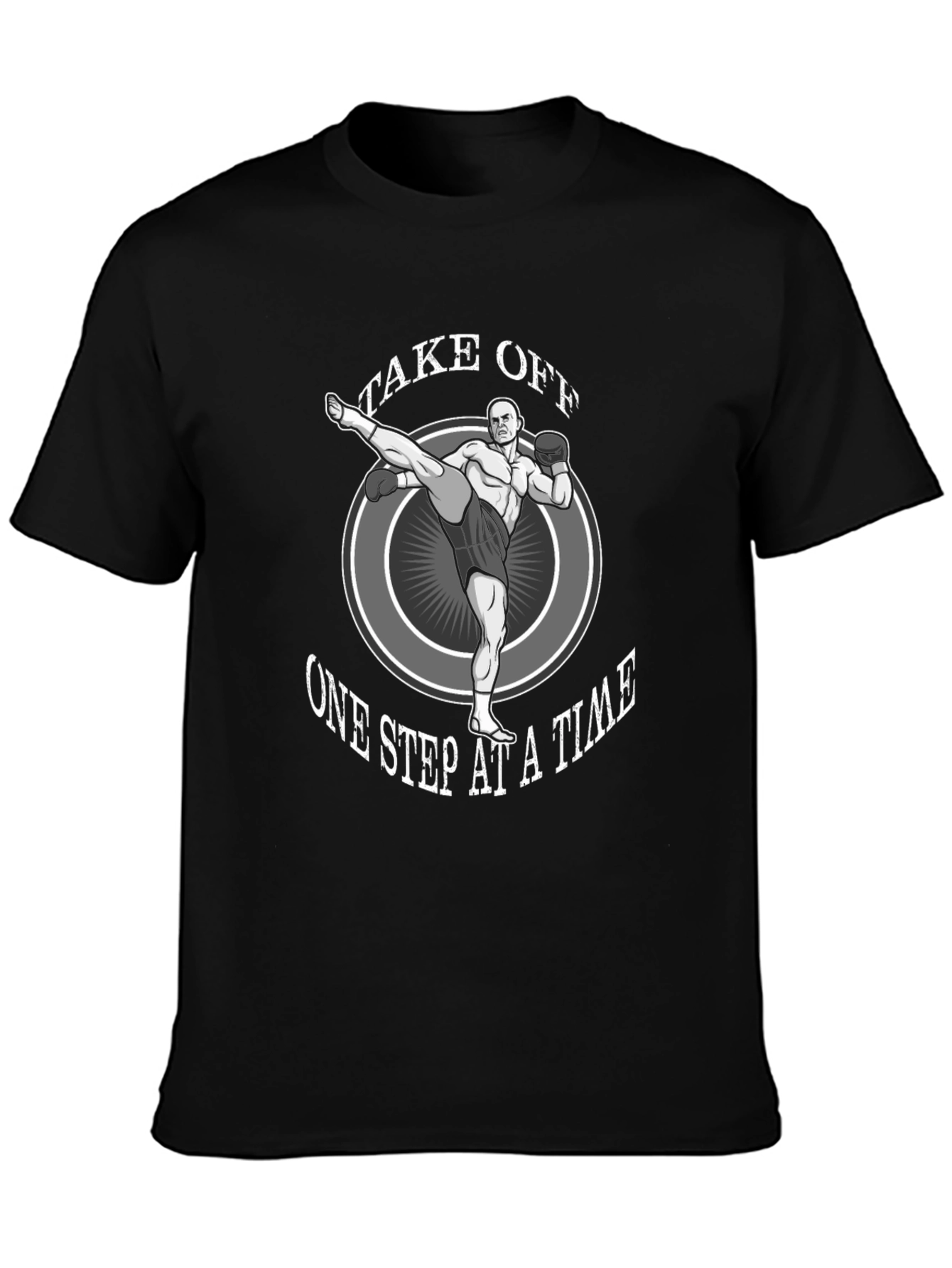 Take Off One Step at a Time Graphic Tee