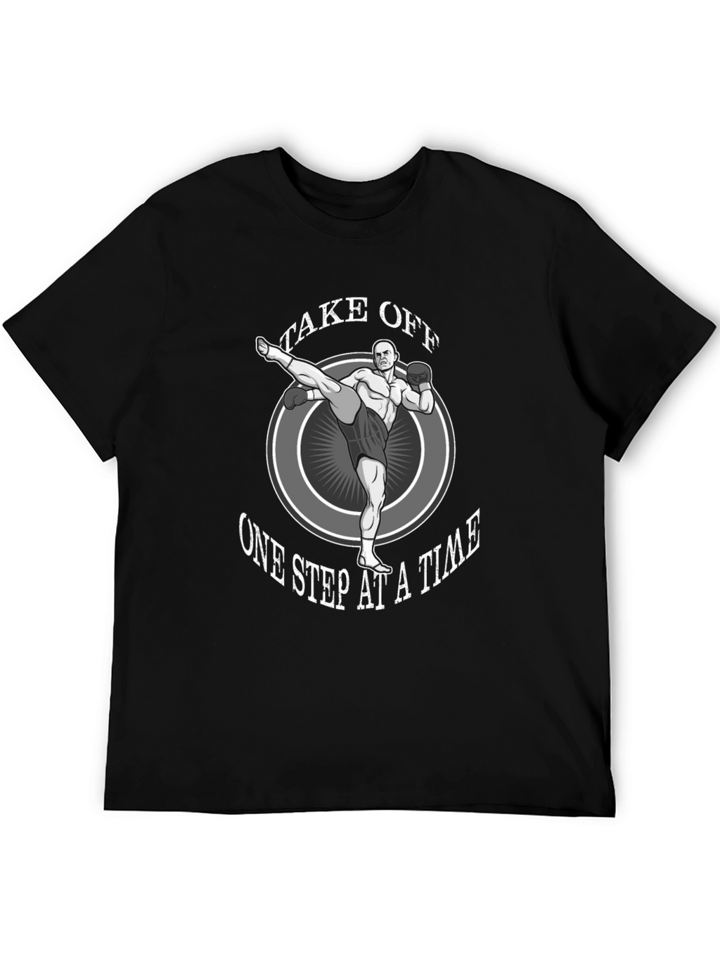 Take Off One Step at a Time Graphic Tee