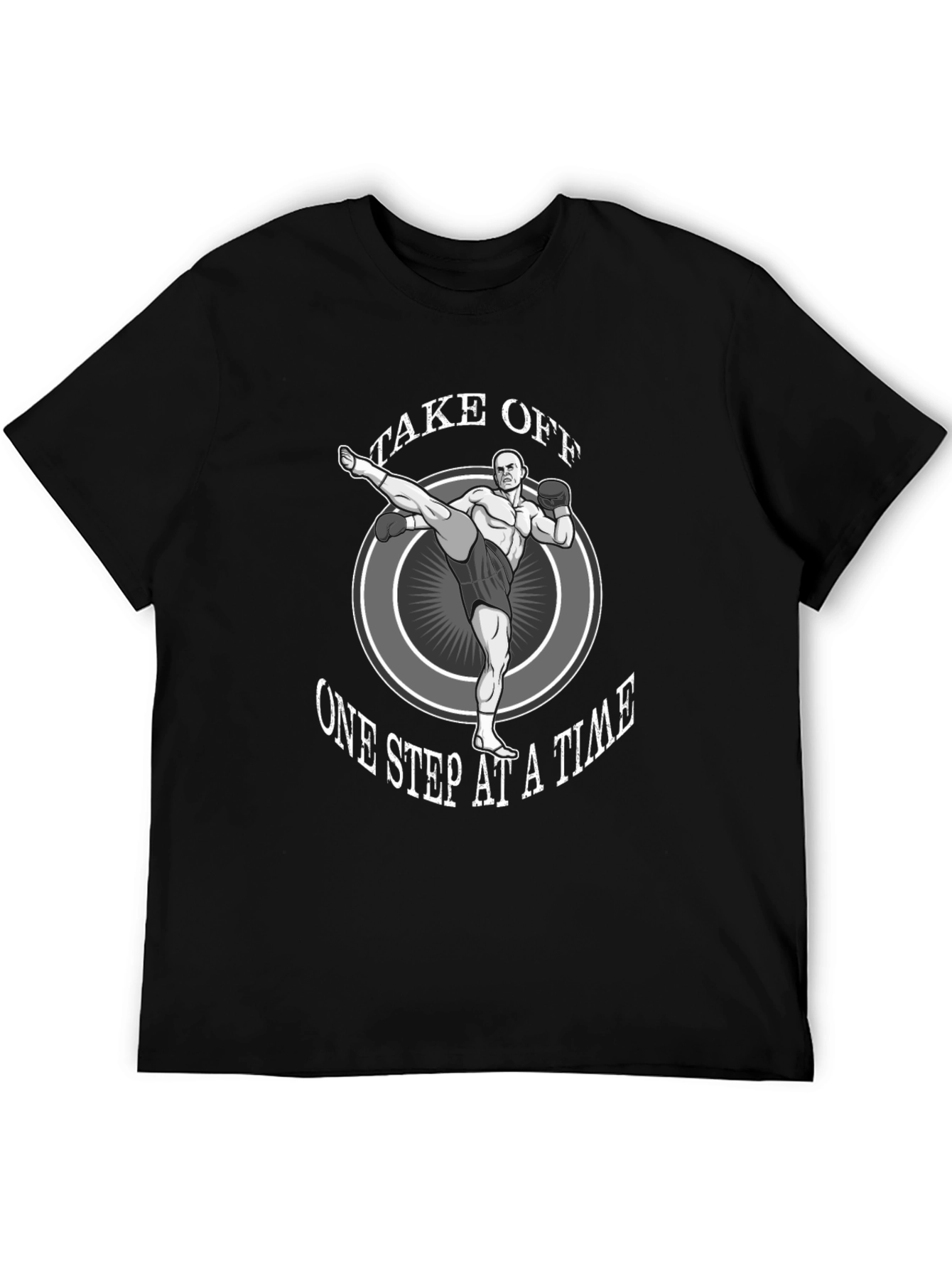 Take Off One Step at a Time Graphic Tee