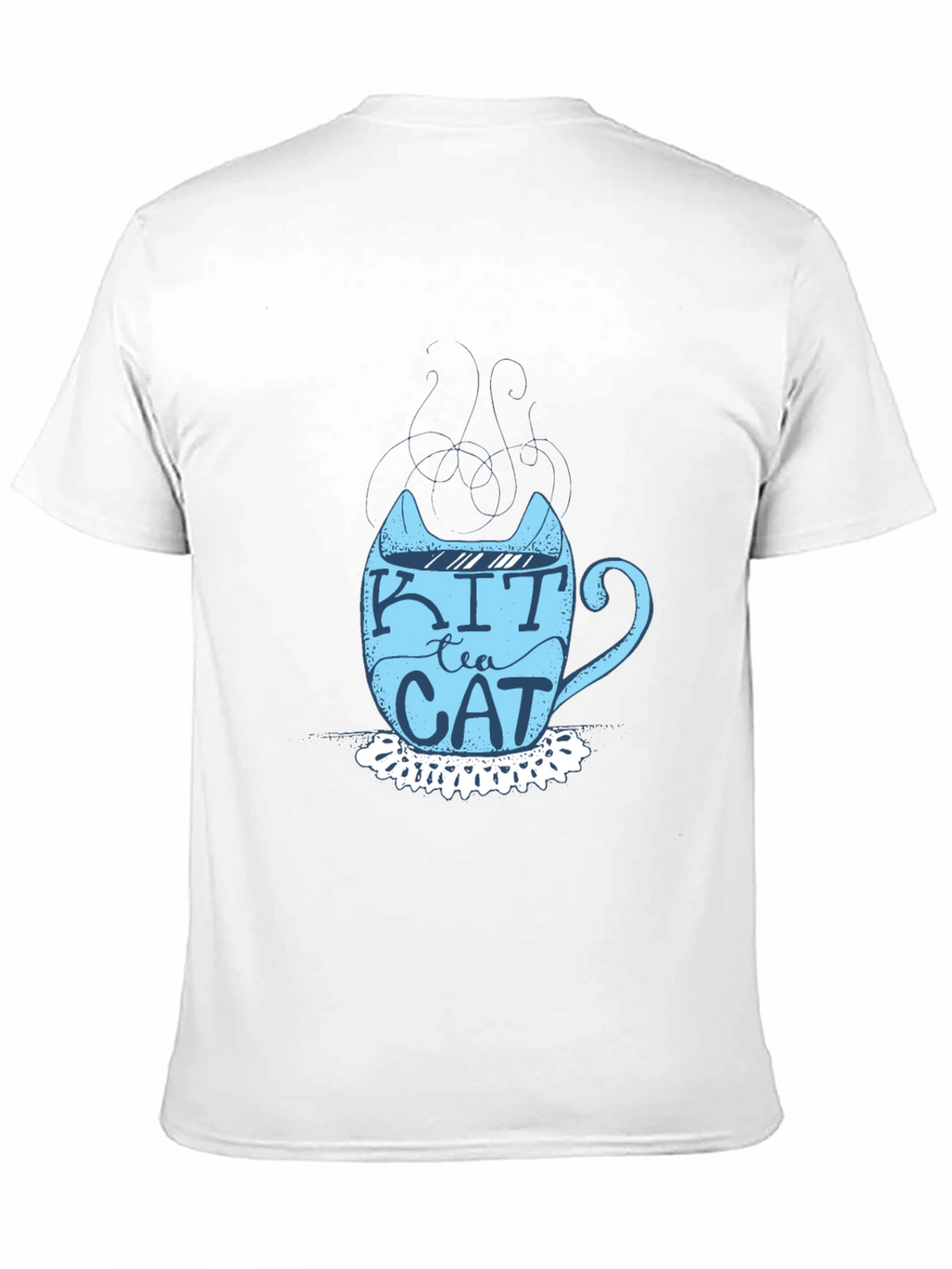 Kit Tea Cat T-Shirt - Fun Cat Lover Tee
