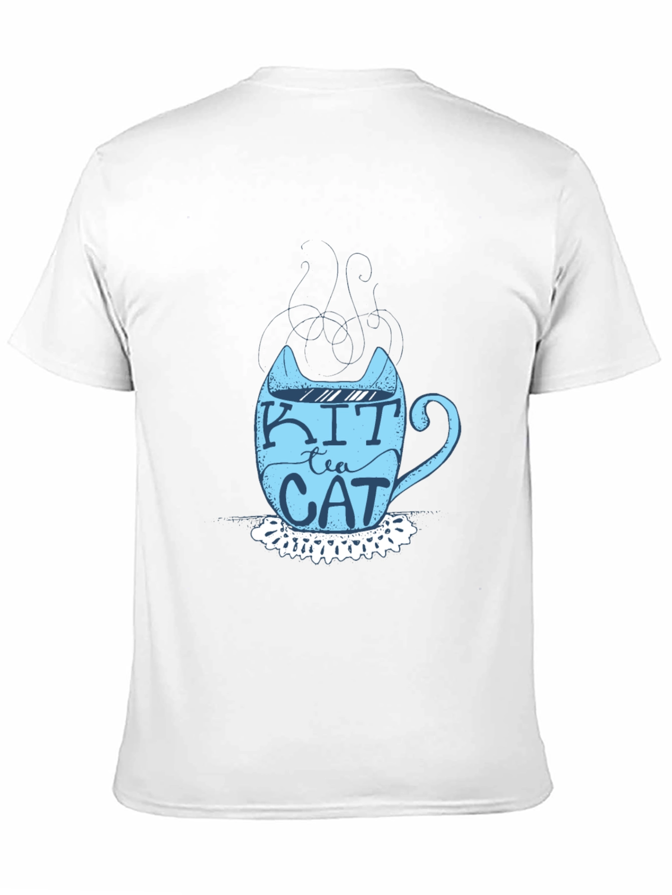 Kit Tea Cat T-Shirt - Fun Cat Lover Tee