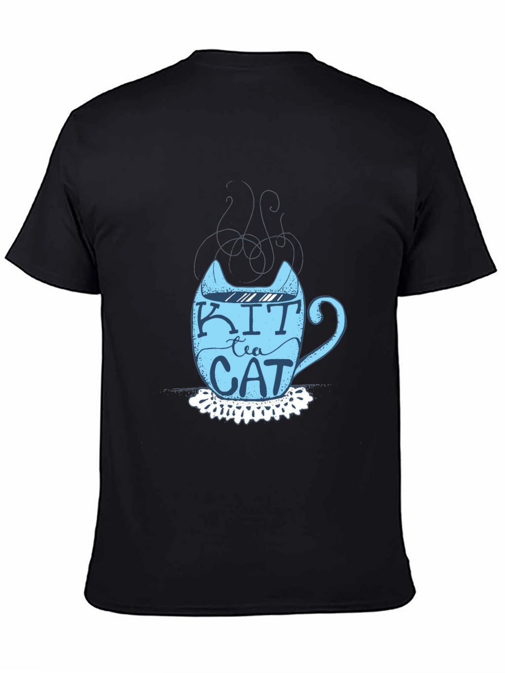 Kit Tea Cat T-Shirt - Fun Cat Lover Tee