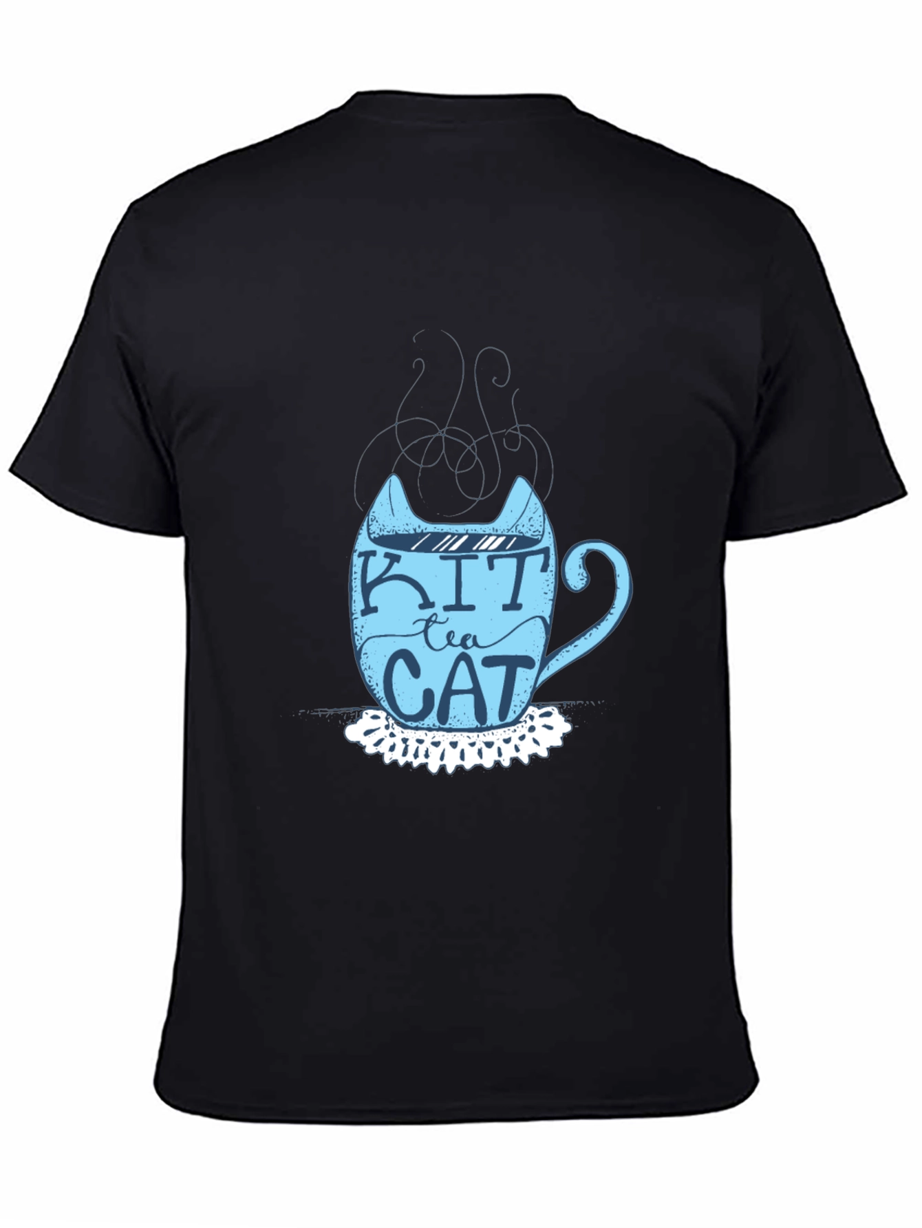Kit Tea Cat T-Shirt - Fun Cat Lover Tee
