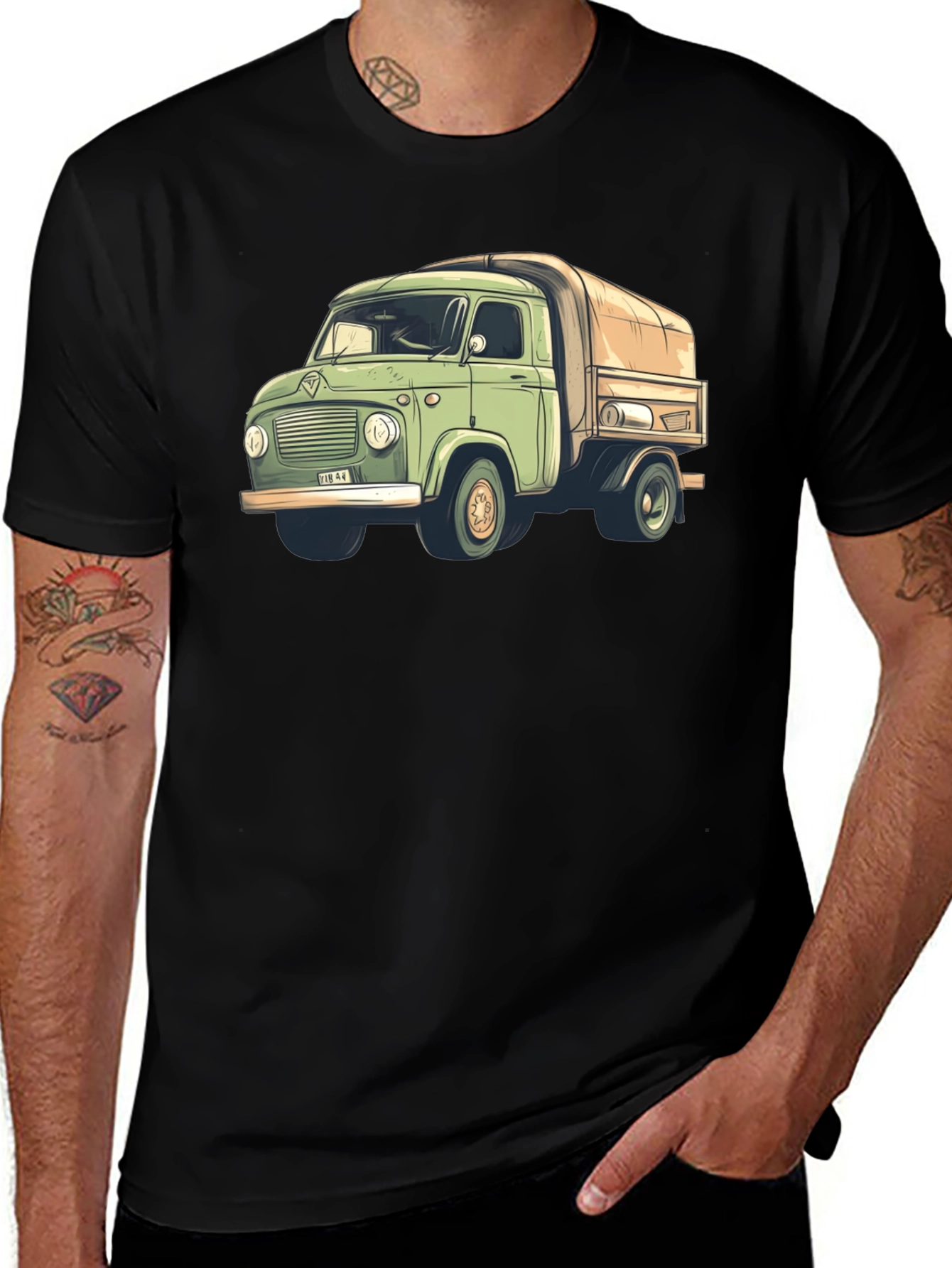 Vintage Truck Graphic T-Shirt
