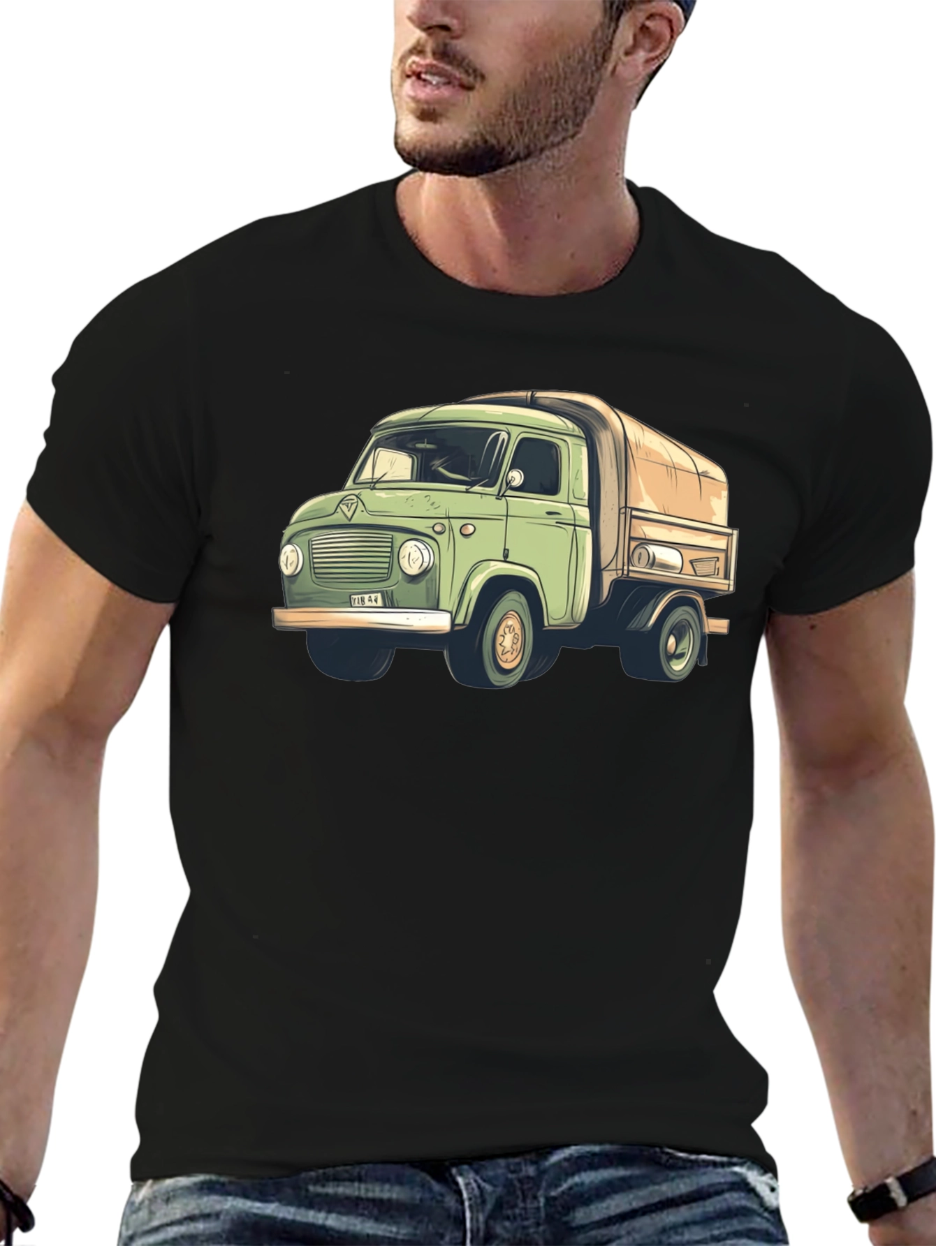 Vintage Truck Graphic T-Shirt