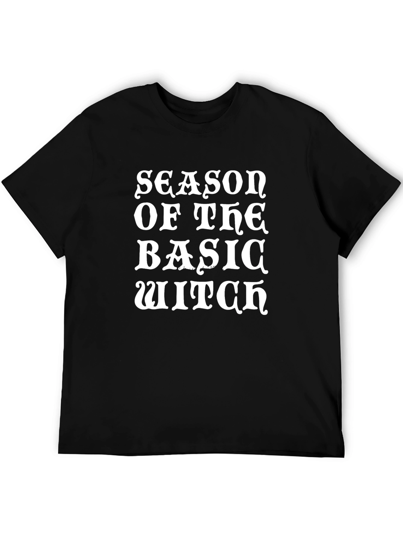 Basic Witch Season Black T-Shirt