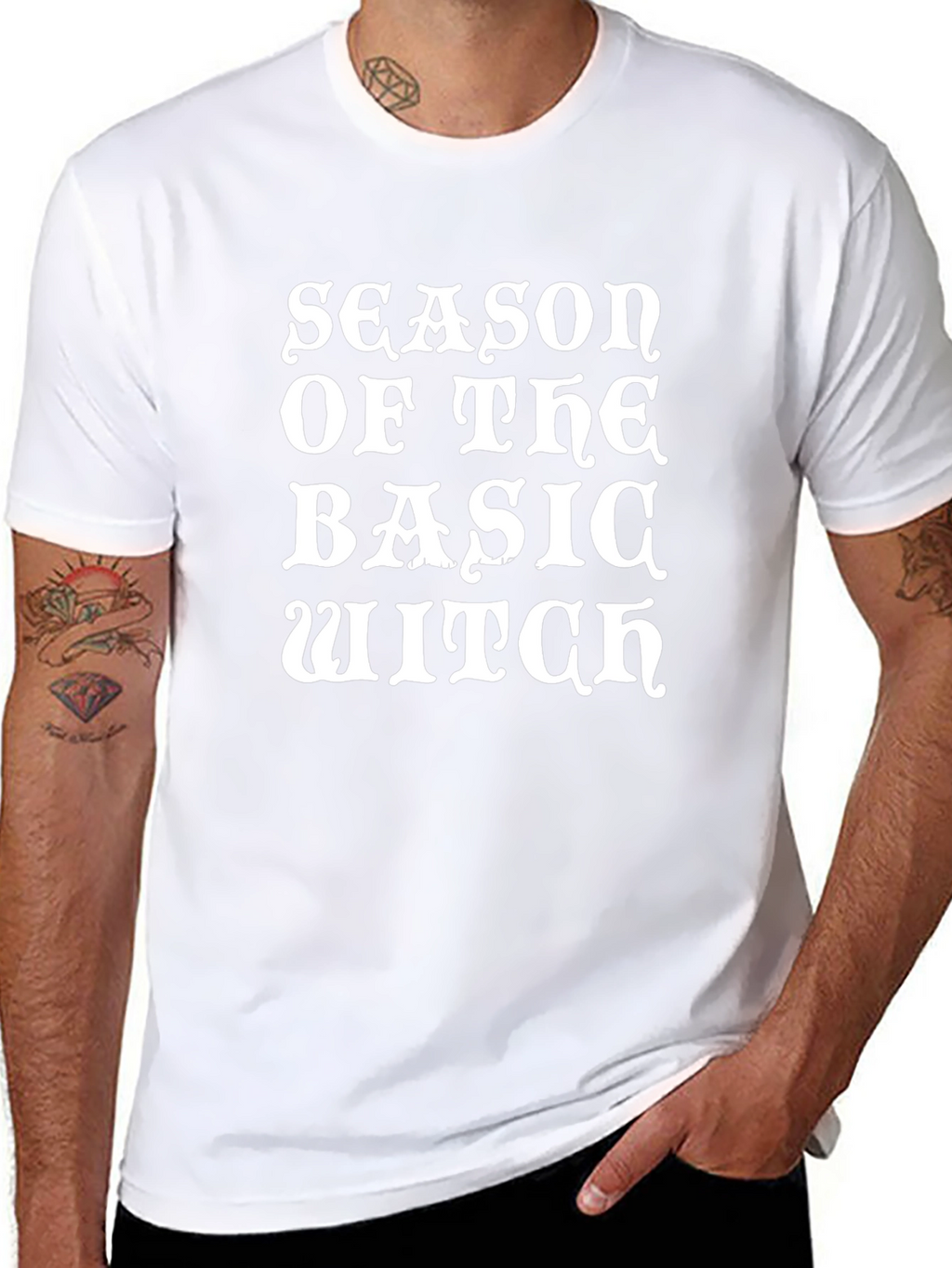 Basic Witch Season Black T-Shirt