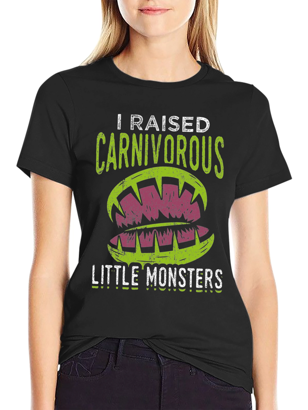 Carnivorous Little Monsters Graphic Tee