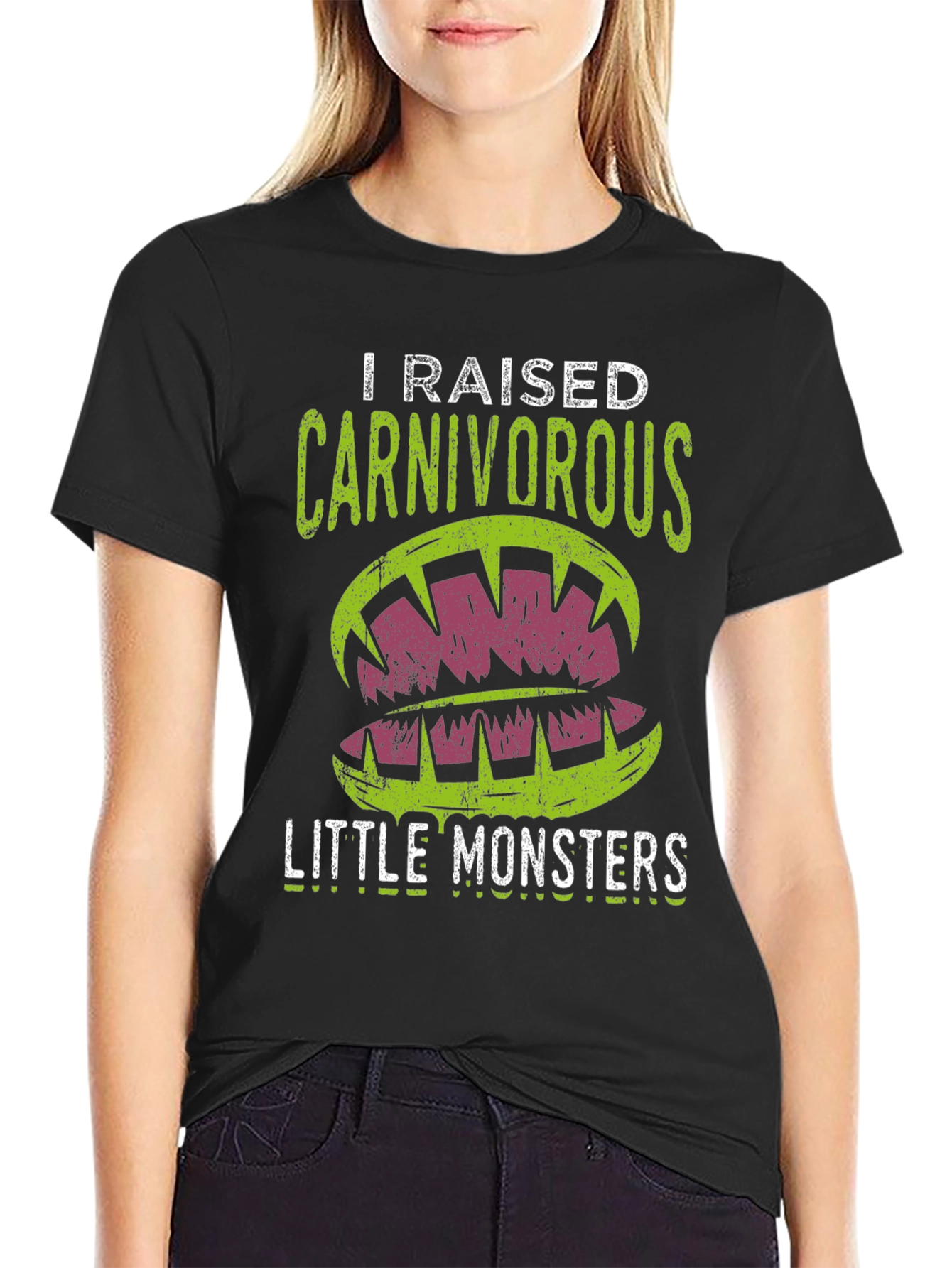 Carnivorous Little Monsters Graphic Tee