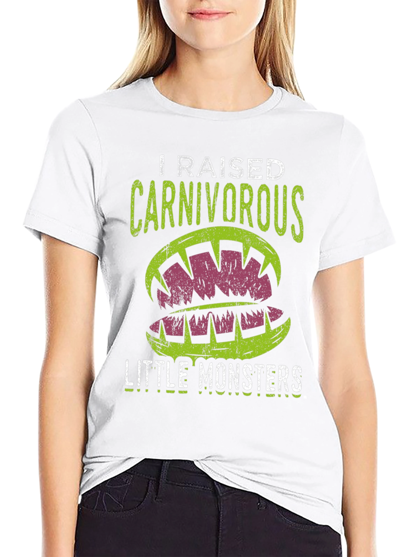 Carnivorous Little Monsters Graphic Tee