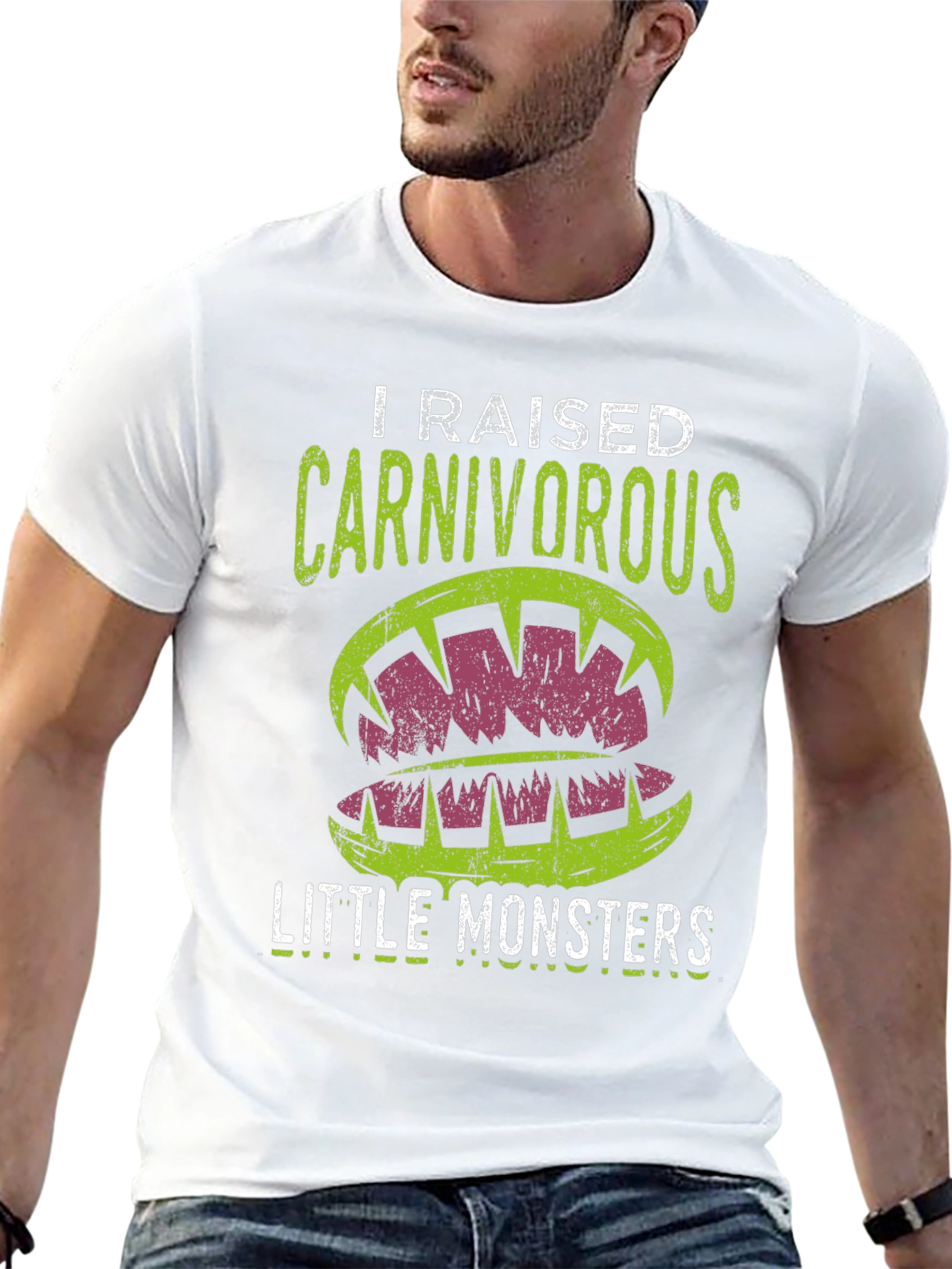 Carnivorous Little Monsters Graphic Tee