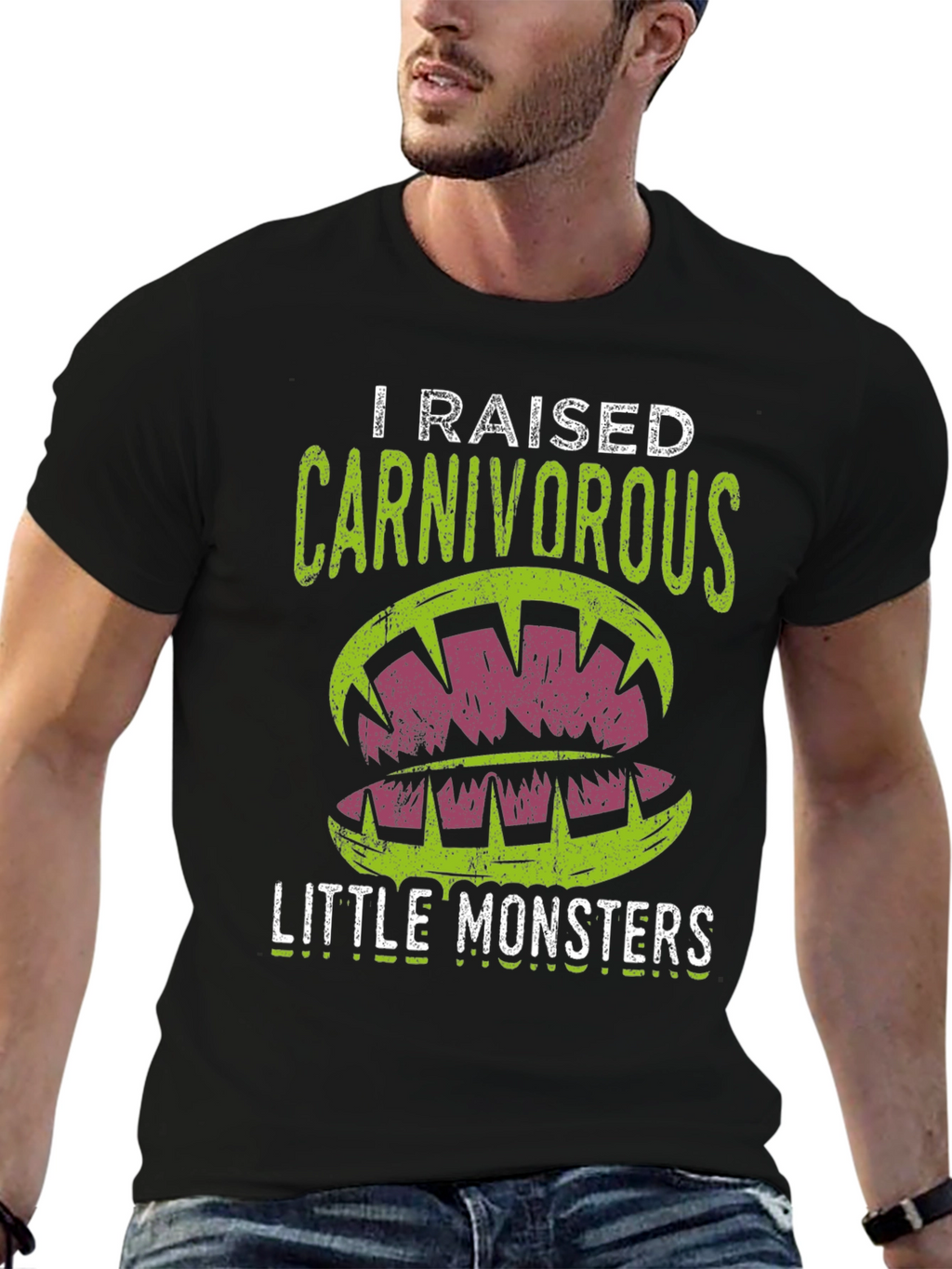 Carnivorous Little Monsters Graphic Tee
