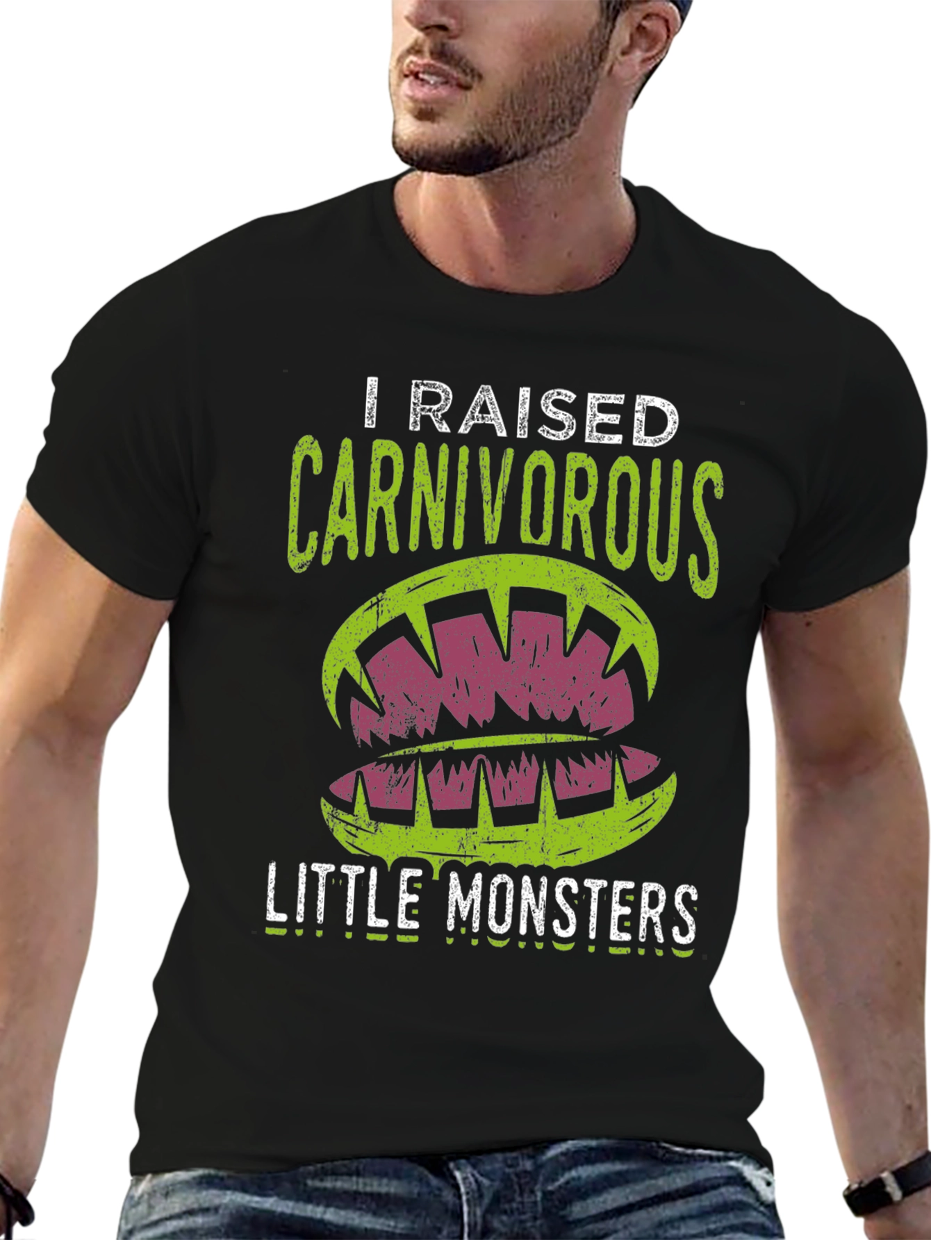 Carnivorous Little Monsters Graphic Tee