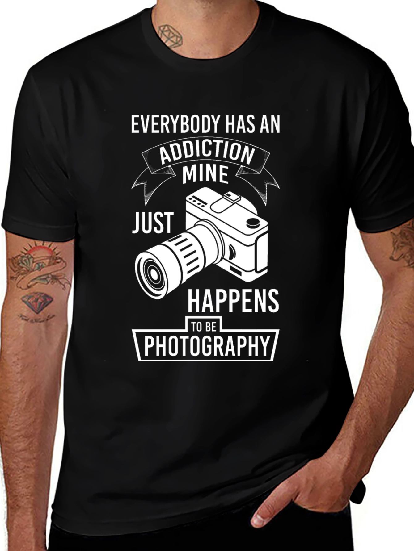 Addiction Photography T-Shirt
