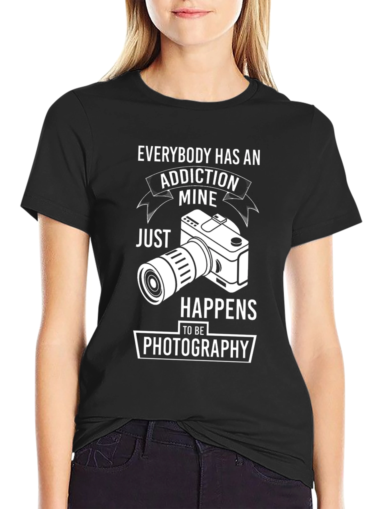 Addiction Photography T-Shirt