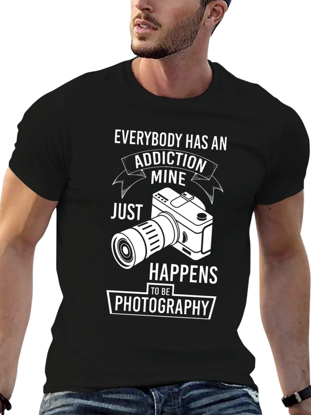 Addiction Photography T-Shirt