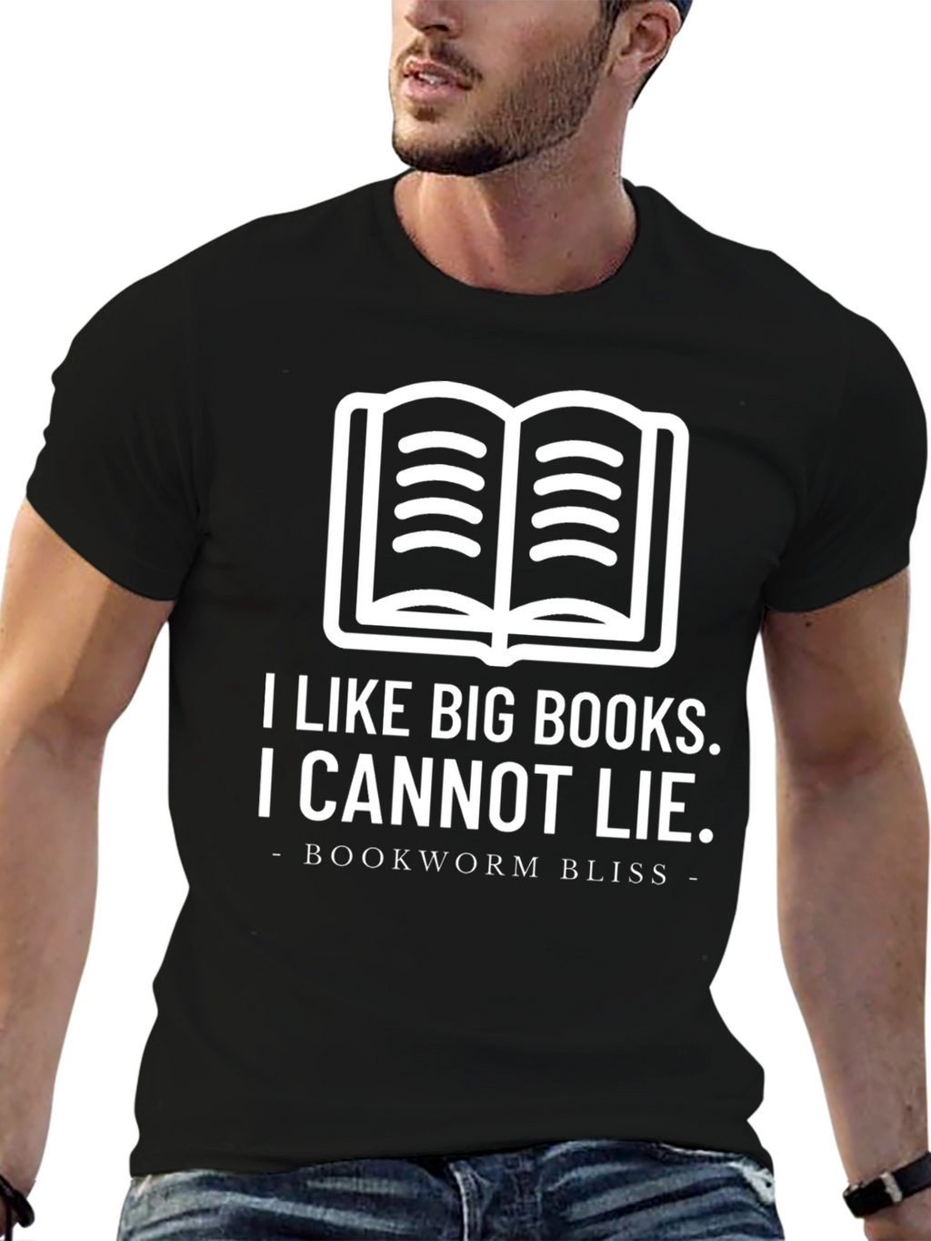 Bookworm Bliss Tee: I Like Big Books T-Shirt
