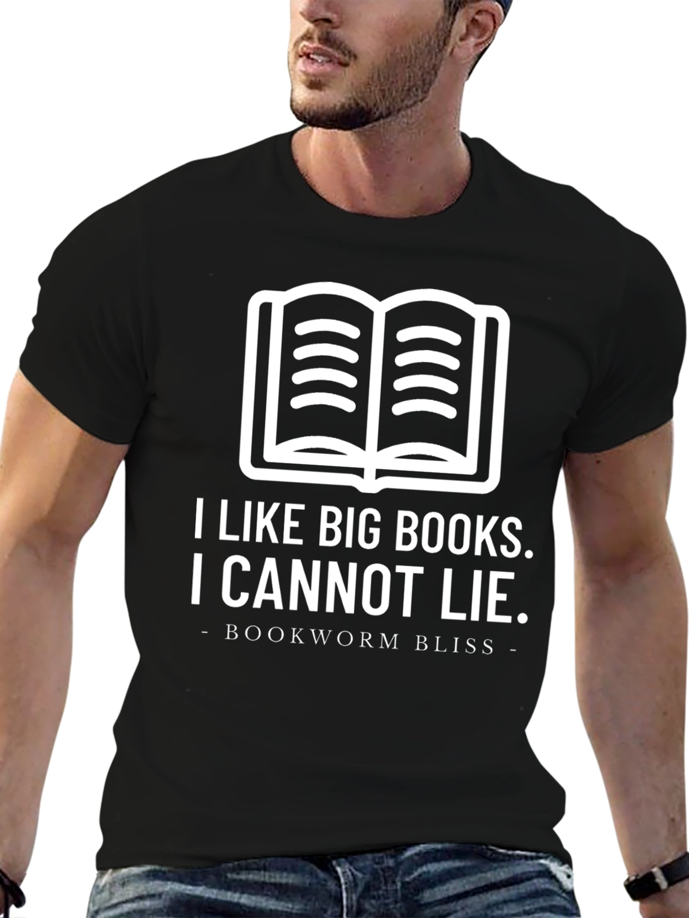 Bookworm Bliss Tee: I Like Big Books T-Shirt