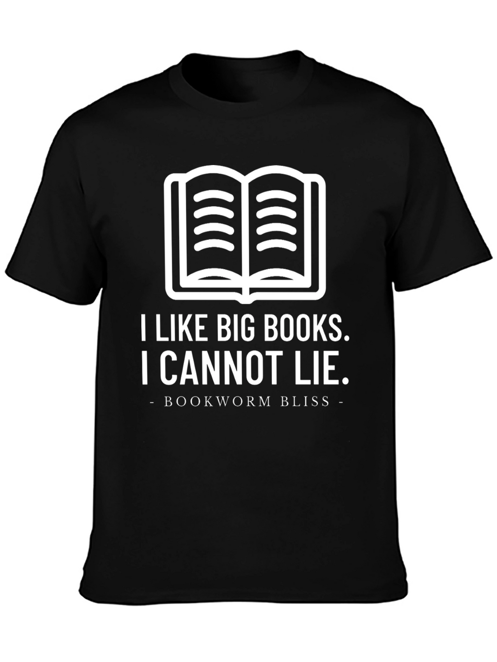 Bookworm Bliss Tee: I Like Big Books T-Shirt