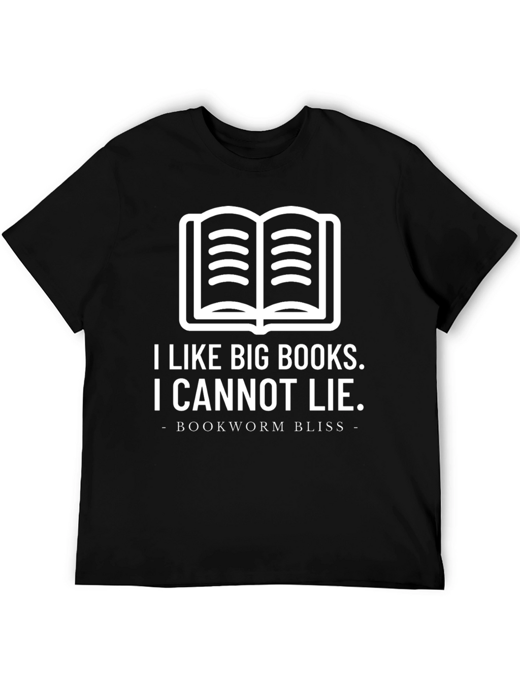 Bookworm Bliss Tee: I Like Big Books T-Shirt