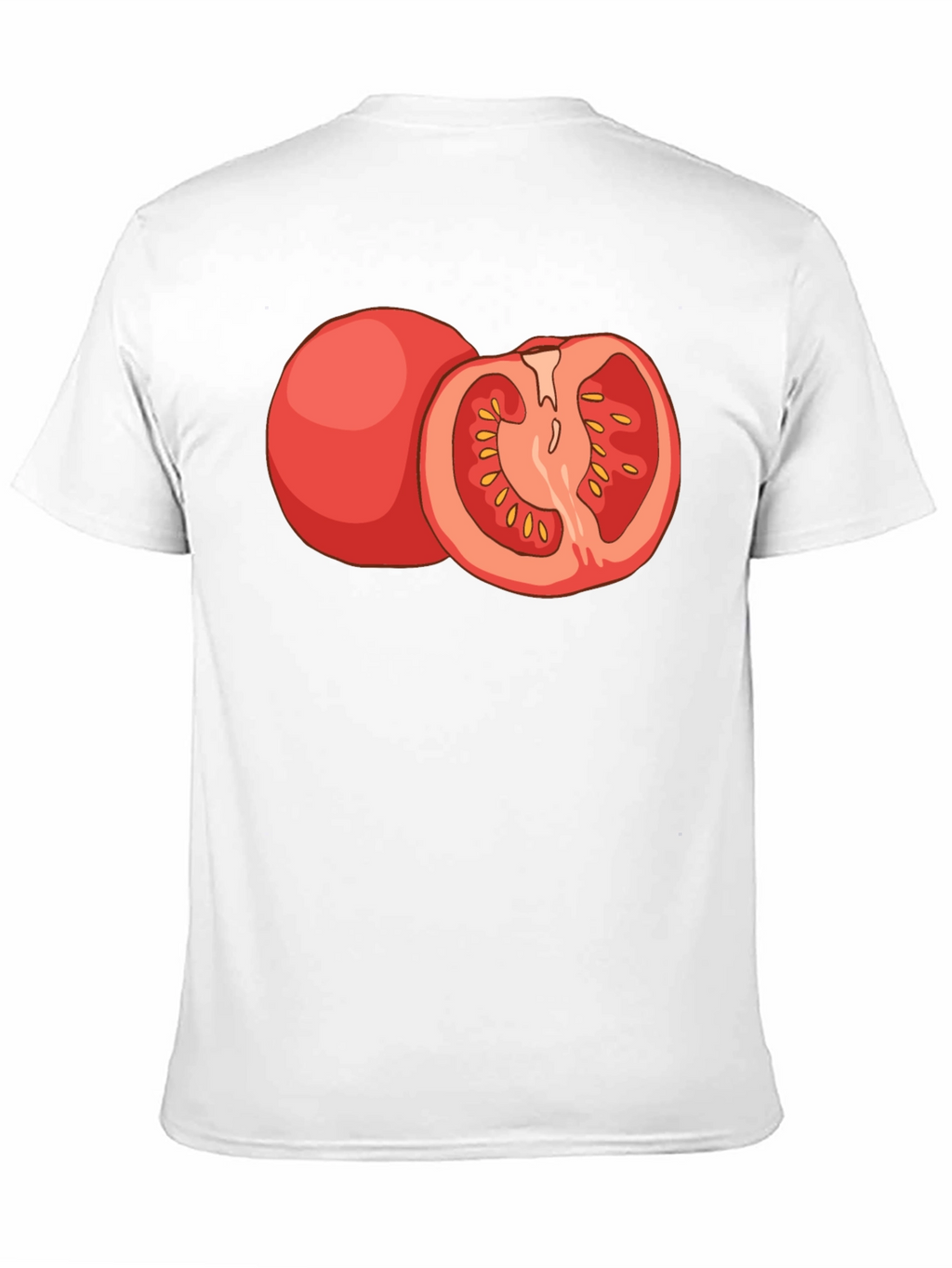 Tomato Graphic Tee - Fresh Foodie Style