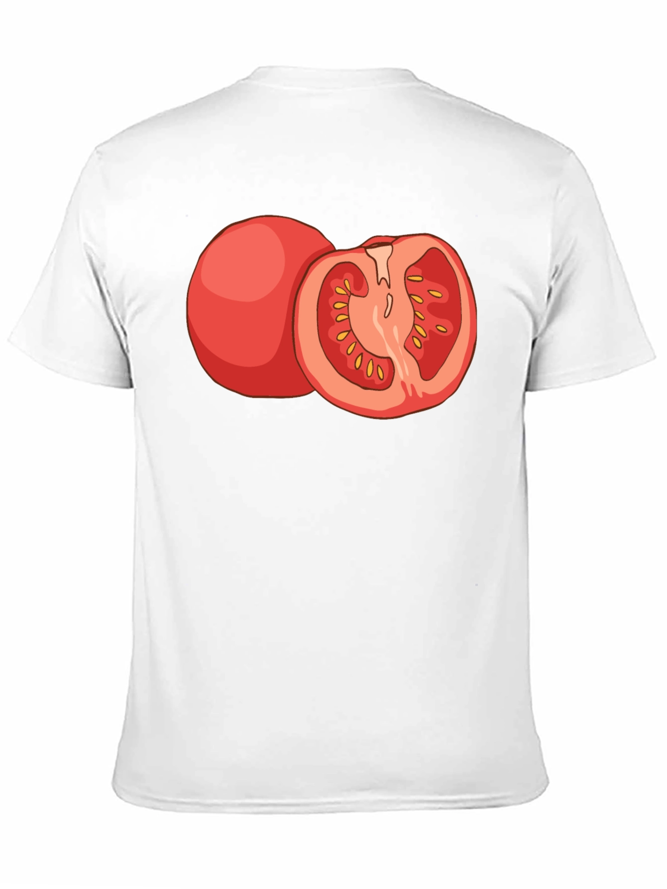 Tomato Graphic Tee - Fresh Foodie Style