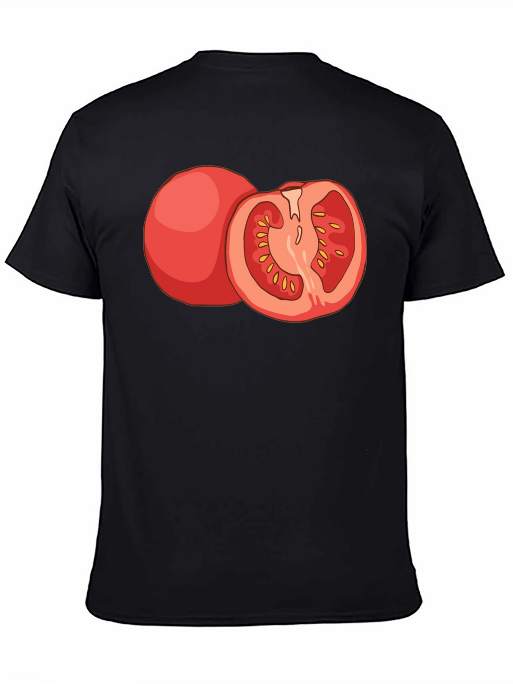 Tomato Graphic Tee - Fresh Foodie Style
