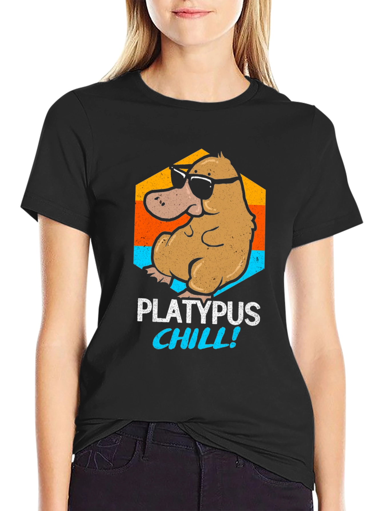 Chill Platypus T-Shirt - Cool & Casual Tee