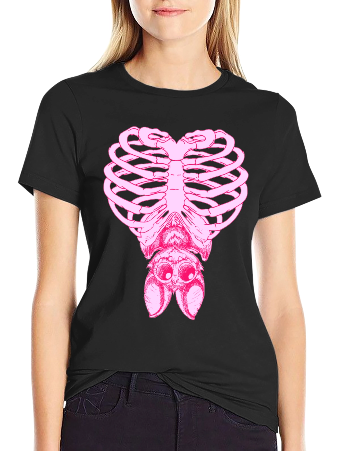 Rib Cage Spider Graphic Tee