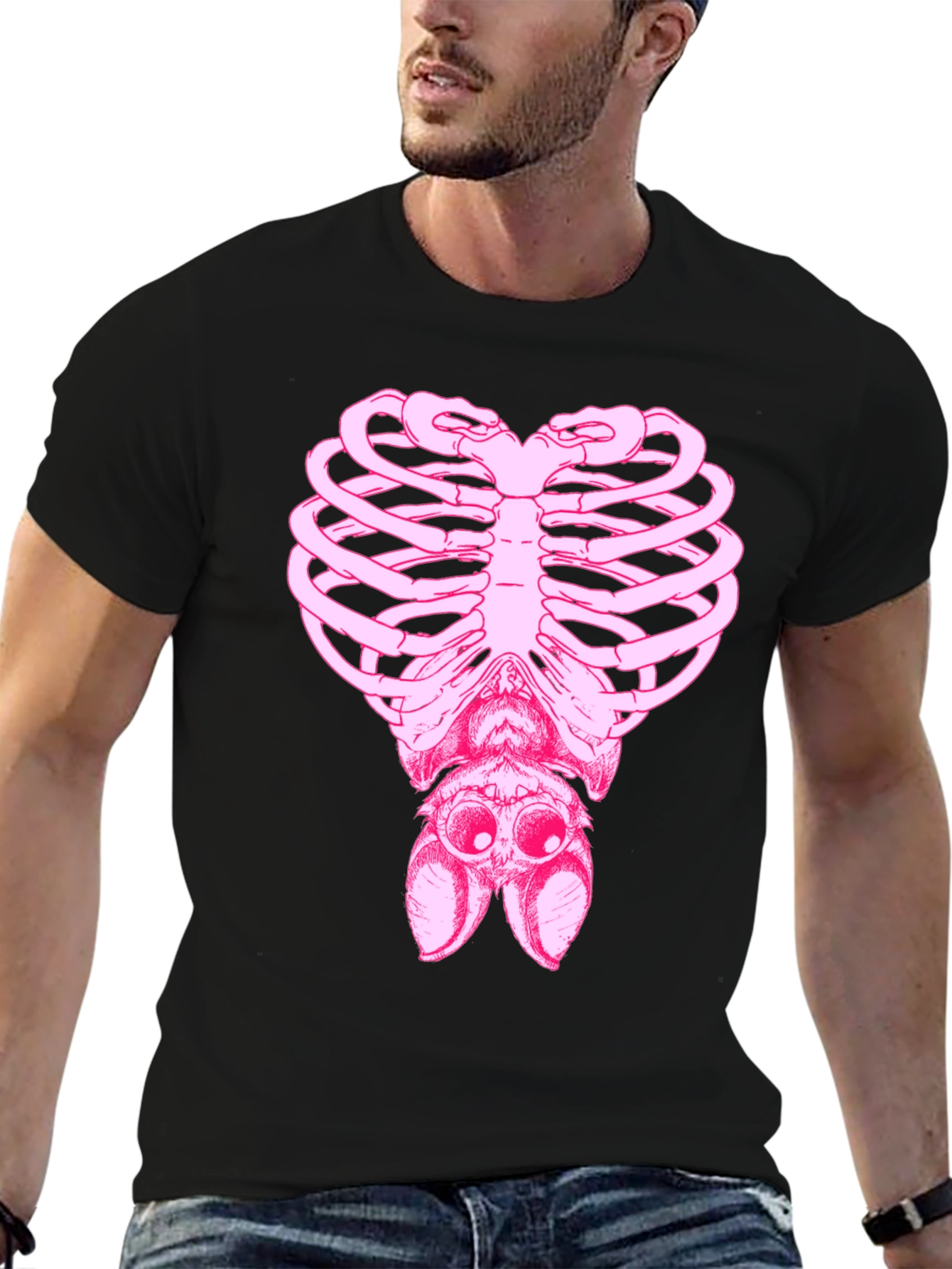 Rib Cage Spider Graphic Tee
